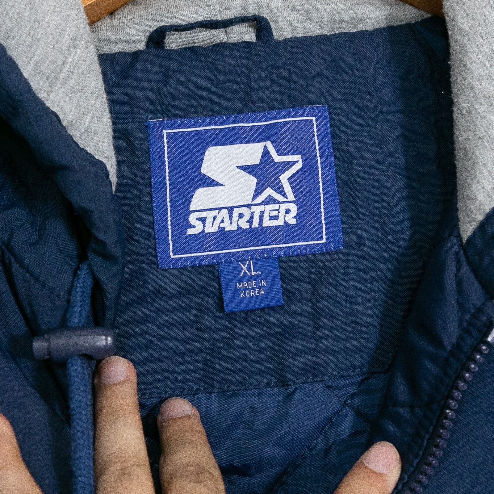 Starter × Vintage Vintage University of Virginia Starter Jacket Mens XL Parka Size US XL / EU 56 / 4 - 9 Thumbnail
