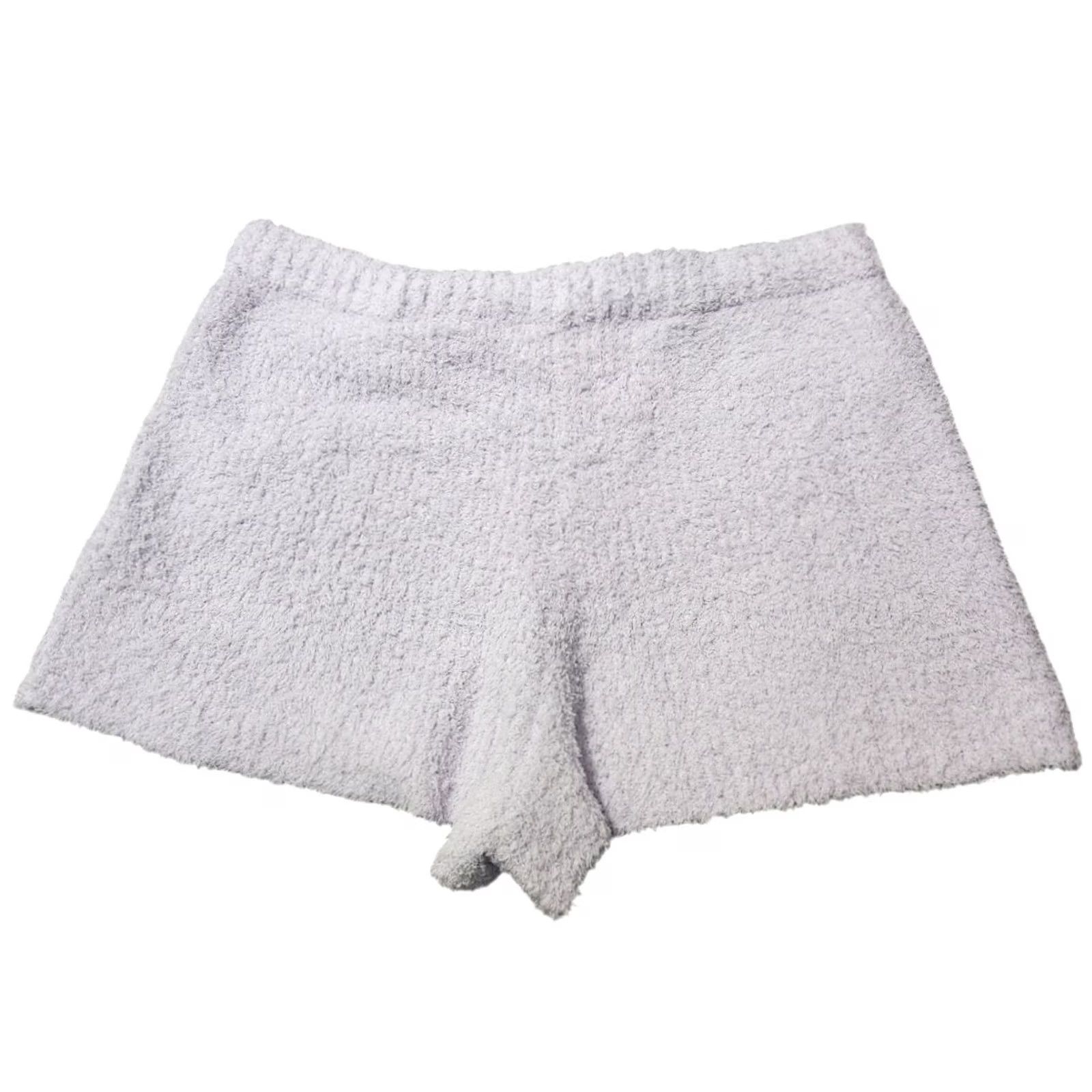 Vintage Aerie Shorts Lounge Womens XL Elastic Waist Lavender Nylon Polyester Activewear Drawstring Size 40" / US 18 - 2 Thumbnail