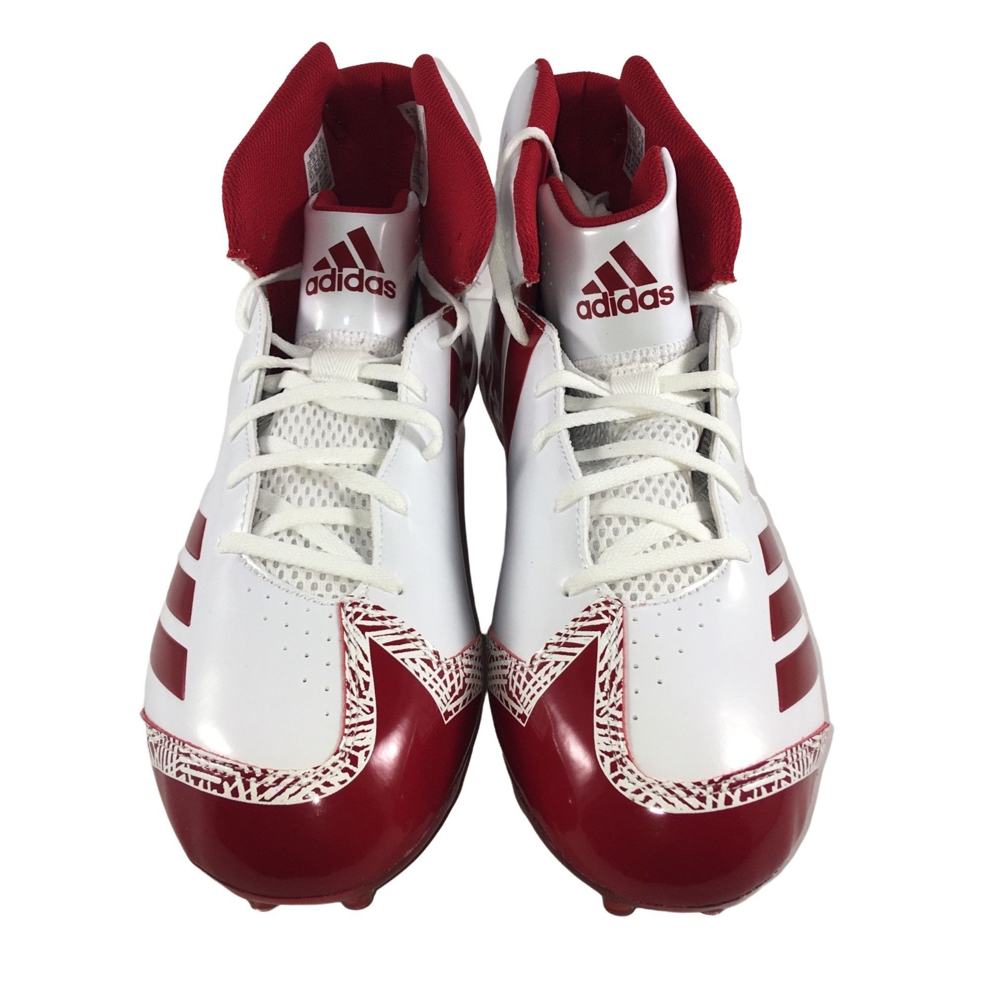 Adidas ADIDAS SM FREAK X CARBON HIGH NCA WHITE/RED CLEATS CG4995 ME Size US 12.5 / EU 45-46 - 2 Thumbnail