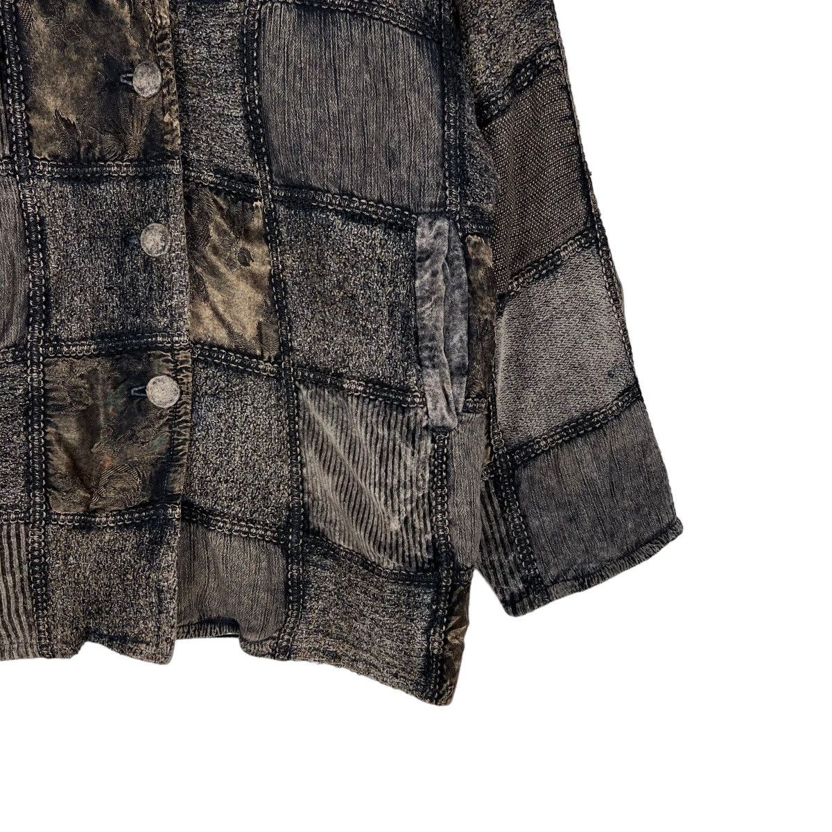 Italia Independent 🔥 RARE VINTAGE SUANA PASITEA PATCHWORK BROKEN JACKET Size US S / EU 44-46 / 1 - 6 Thumbnail