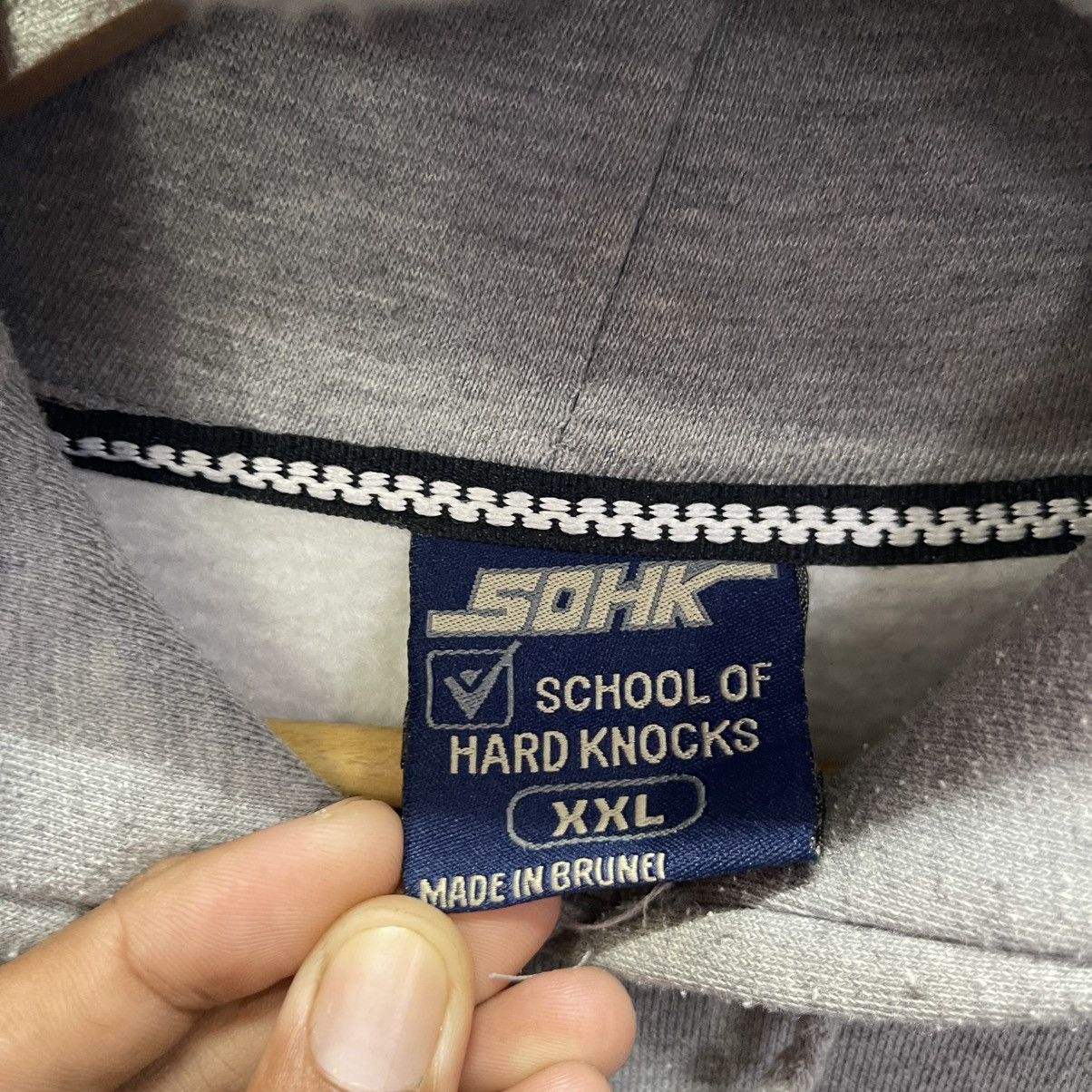 Vintage School of Hard Knocks (SOHK) Oversized Graphic Hoodie Size US XL / EU 56 / 4 - 7 Thumbnail