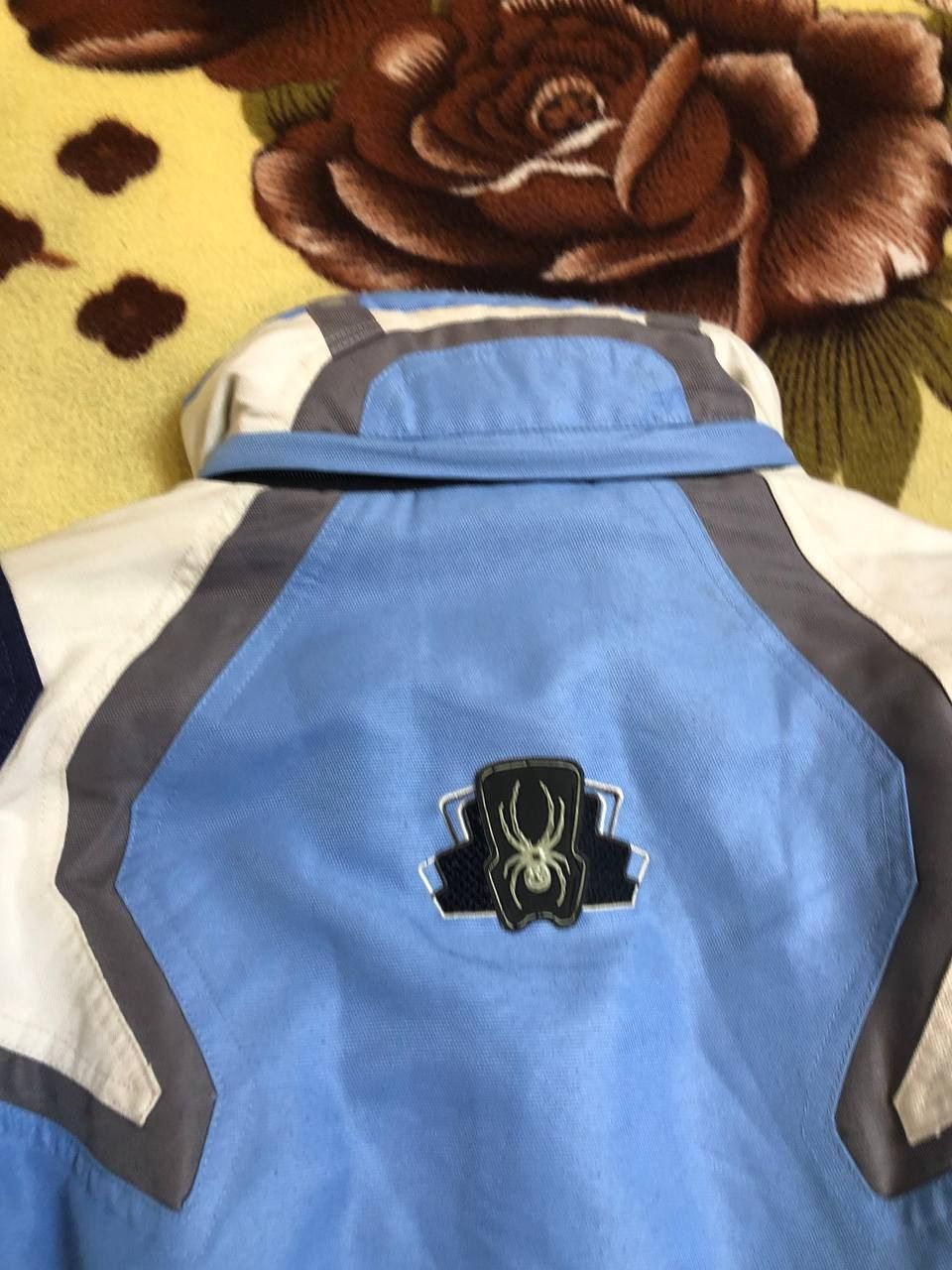 Spyder Spyder Baby Blue Spider Web ski Snowboarding Jacket vintage Size US M / EU 48-50 / 2 - 20 Thumbnail