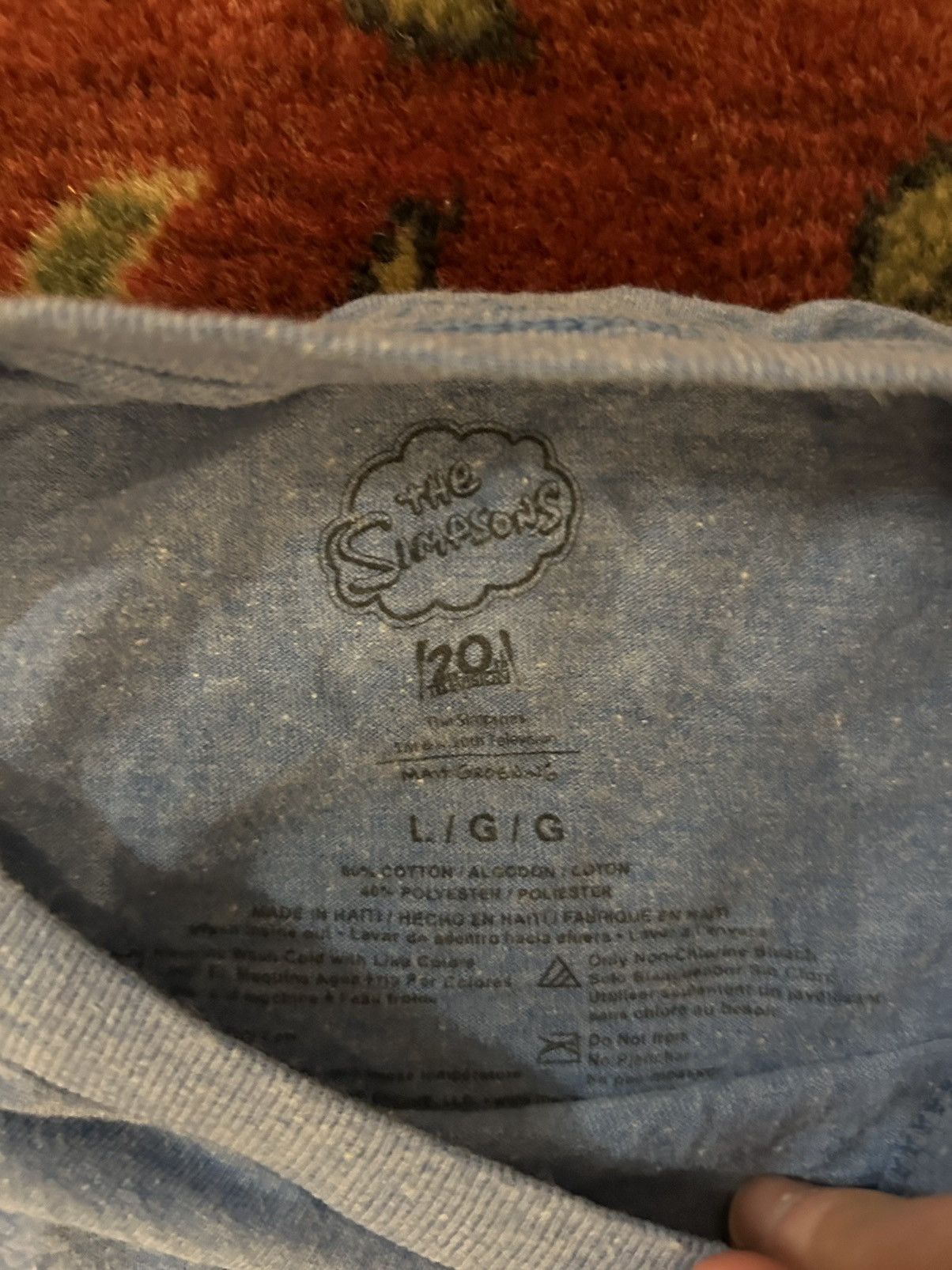 Vintage Vintage Simpsons Tshirt Size US L / EU 52-54 / 3 - 4 Thumbnail