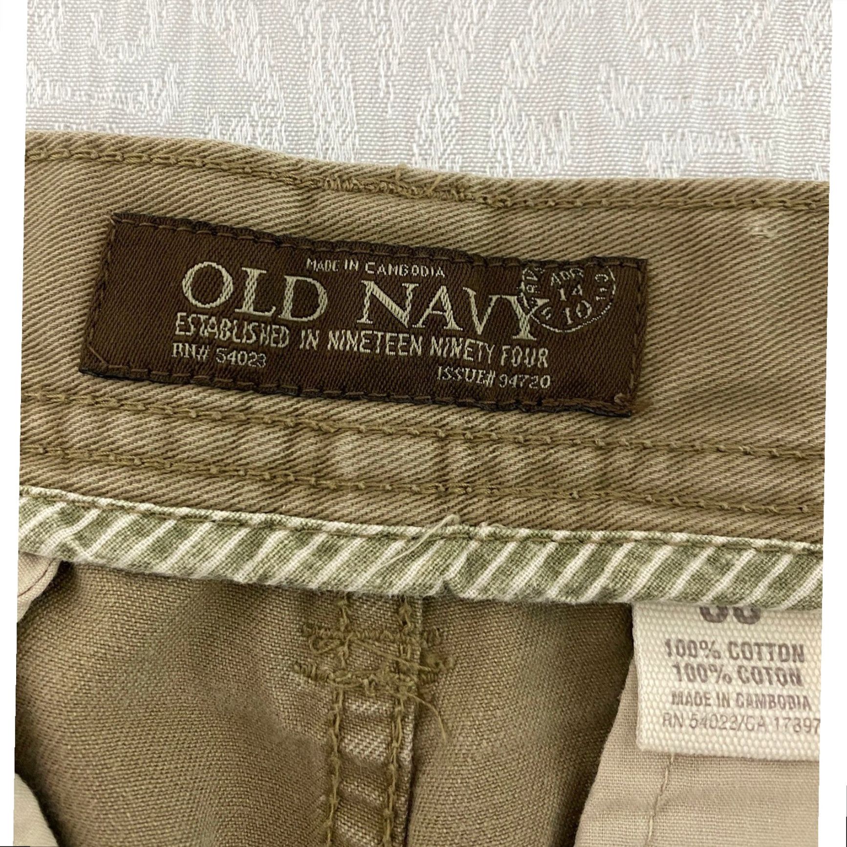 Old Navy Old Navy Cargo Shorts Mens Size 30 Khaki Tan Cotton Twill Cargo Shorts Beige Size US 30 / EU 46 - 5 Thumbnail