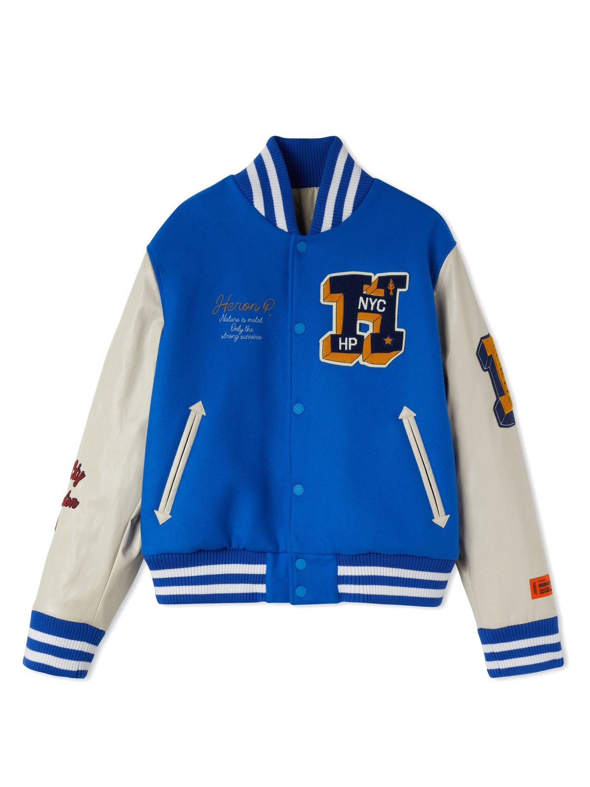 Heron Preston Heron Preston Varsity Jacket Size US XS / EU 42 / 0 - 7 Thumbnail
