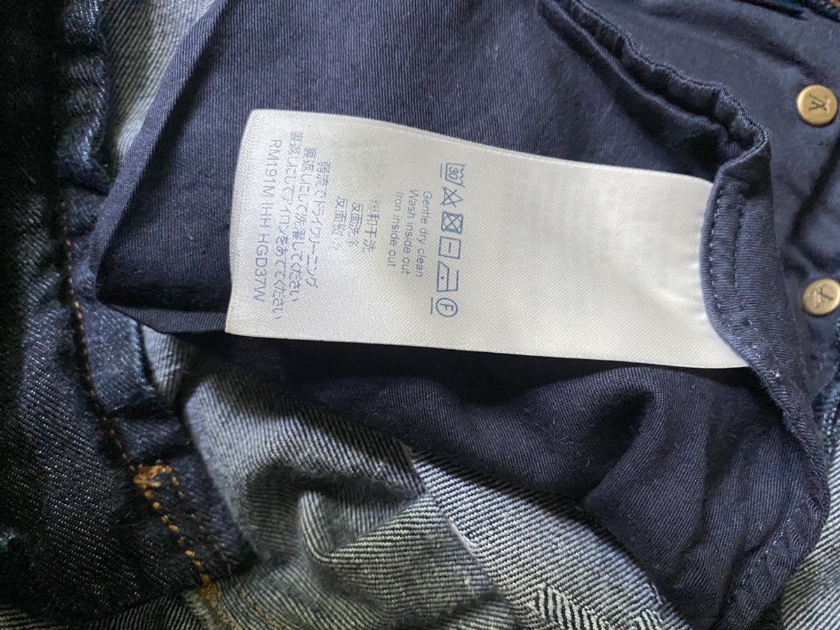 Louis Vuitton Louis Vuitton Logo Denim Jeans Size US 32 / EU 48 - 8 Thumbnail