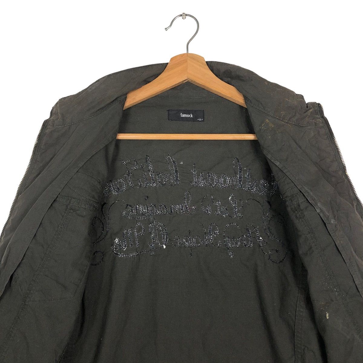 Hysteric Glamour 🔥Work Shirt Jacket Famock Japan Punk Style Chrome Hearts Size US L / EU 52-54 / 3 - 14 Thumbnail