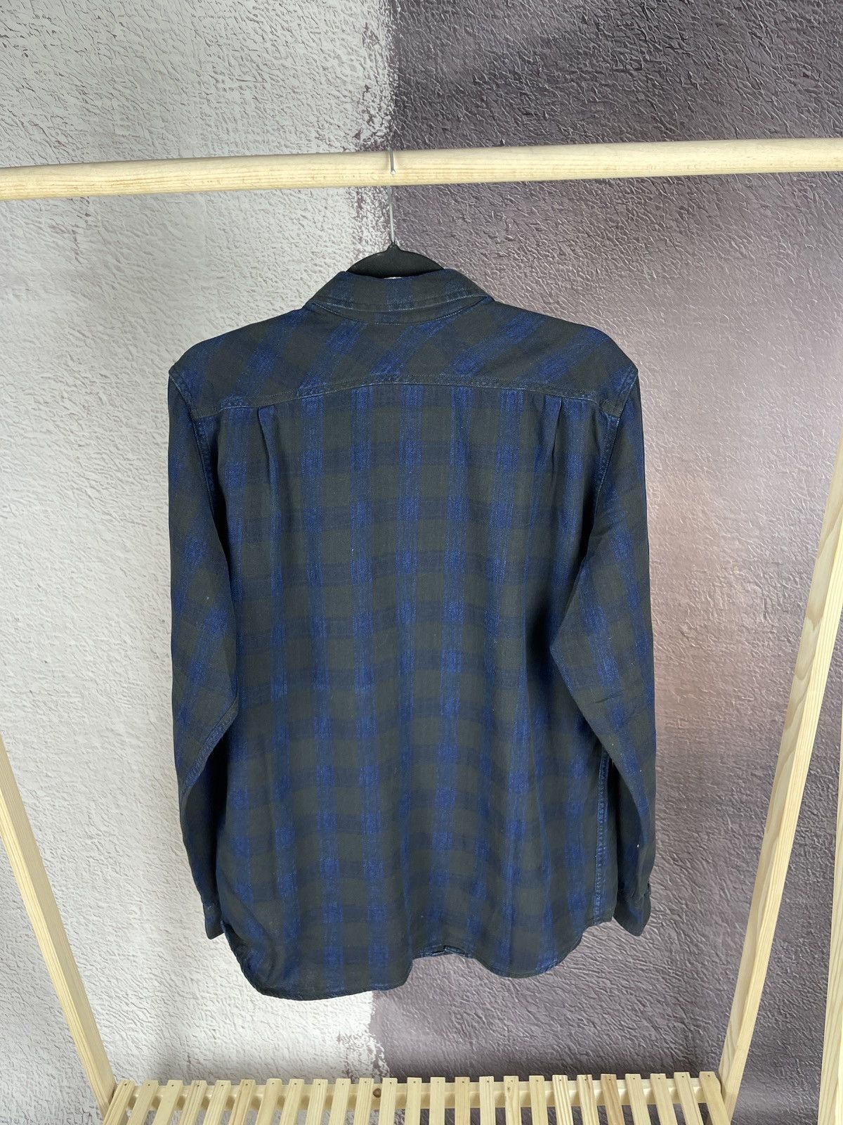 Filson Filson Indigo blue checkered flannel long sleeve shirt Size US M / EU 48-50 / 2 - 12 Thumbnail