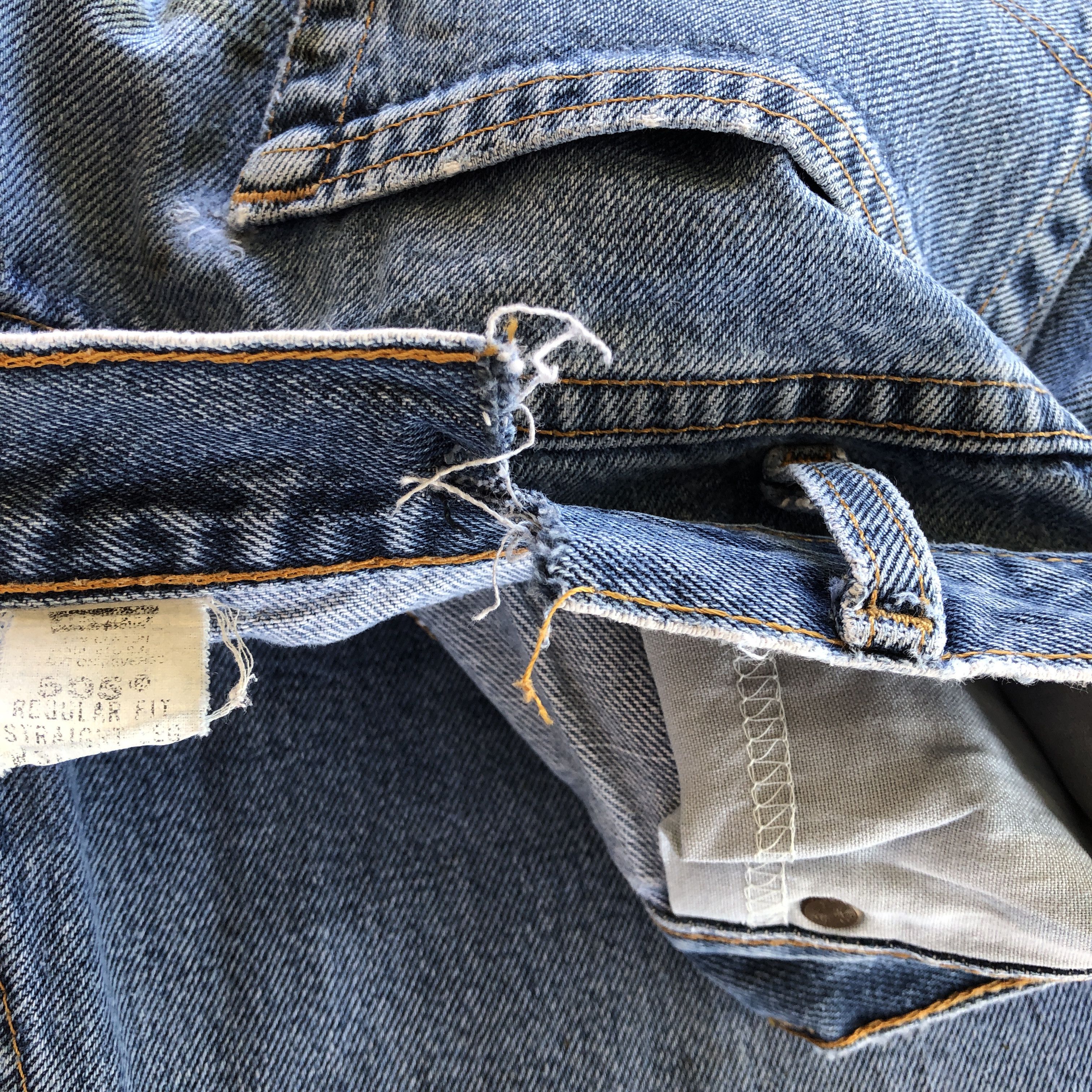 Levi's Vintage Levi's Faded Blue 505 Jeans Levis 505 Denim Pants Size US 32 / EU 48 - 11 Thumbnail