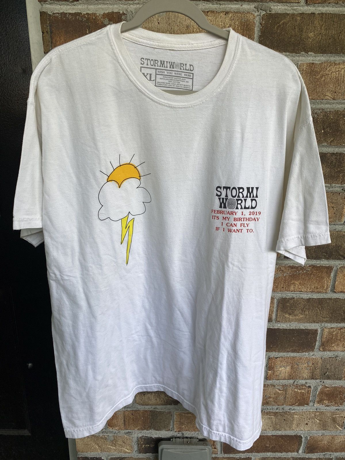 Travis Scott Stormi 1 Tee Size US XL / EU 56 / 4 - 1 Thumbnail