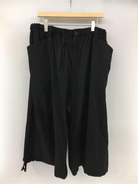 image of 2018Ss Yohji Yamamoto Pour Homme Balloon Pants (Hw-P45-100) in Black, Men's (Size 35)
