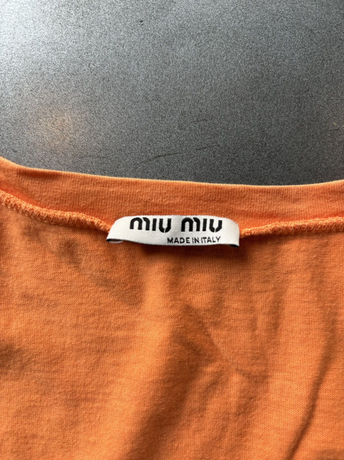 Miu Miu × Prada × Vintage 2000s Miu Miu Tank Top Y2K Vintage Prada Sleeveless Womens Size S / US 4 / IT 40 - 4 Thumbnail
