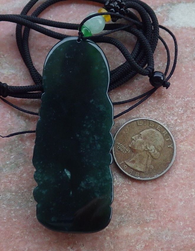 Other 106927 VS Certified Jadeite Jade Green pendant Guanyin Size ONE SIZE - 9 Thumbnail