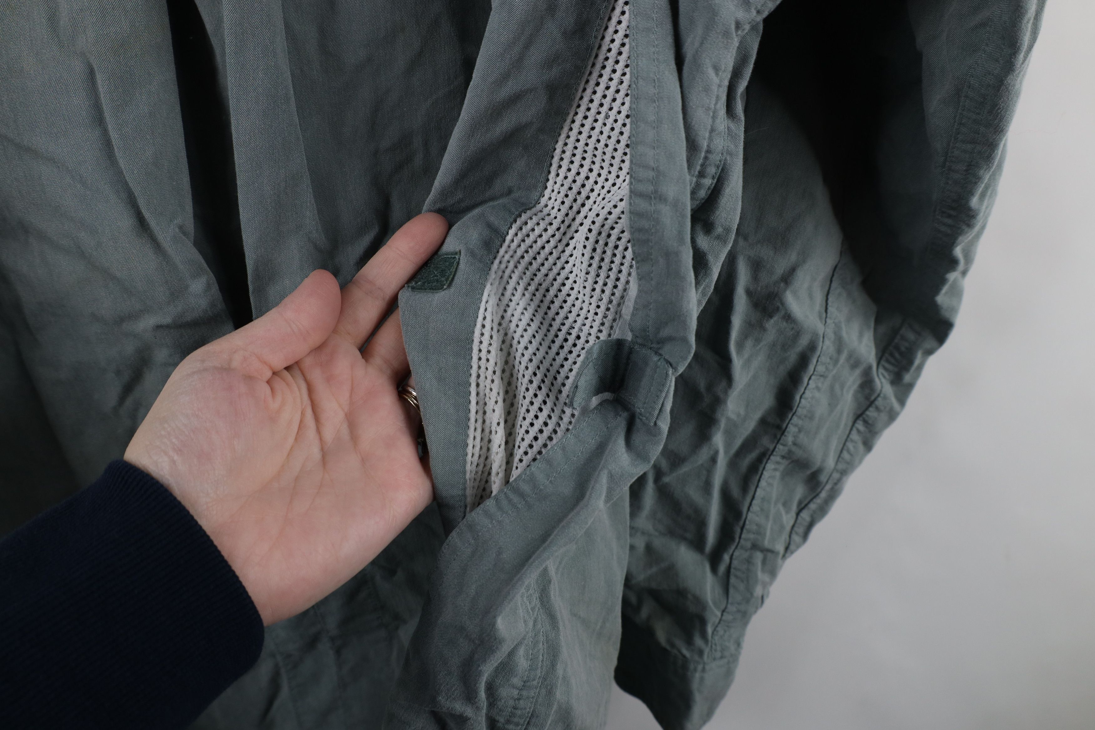 ExOfficio × Vintage Vintage 90s Exofficio Stonewash Hiking Safari Button Shirt Size US M / EU 48-50 / 2 - 13 Thumbnail