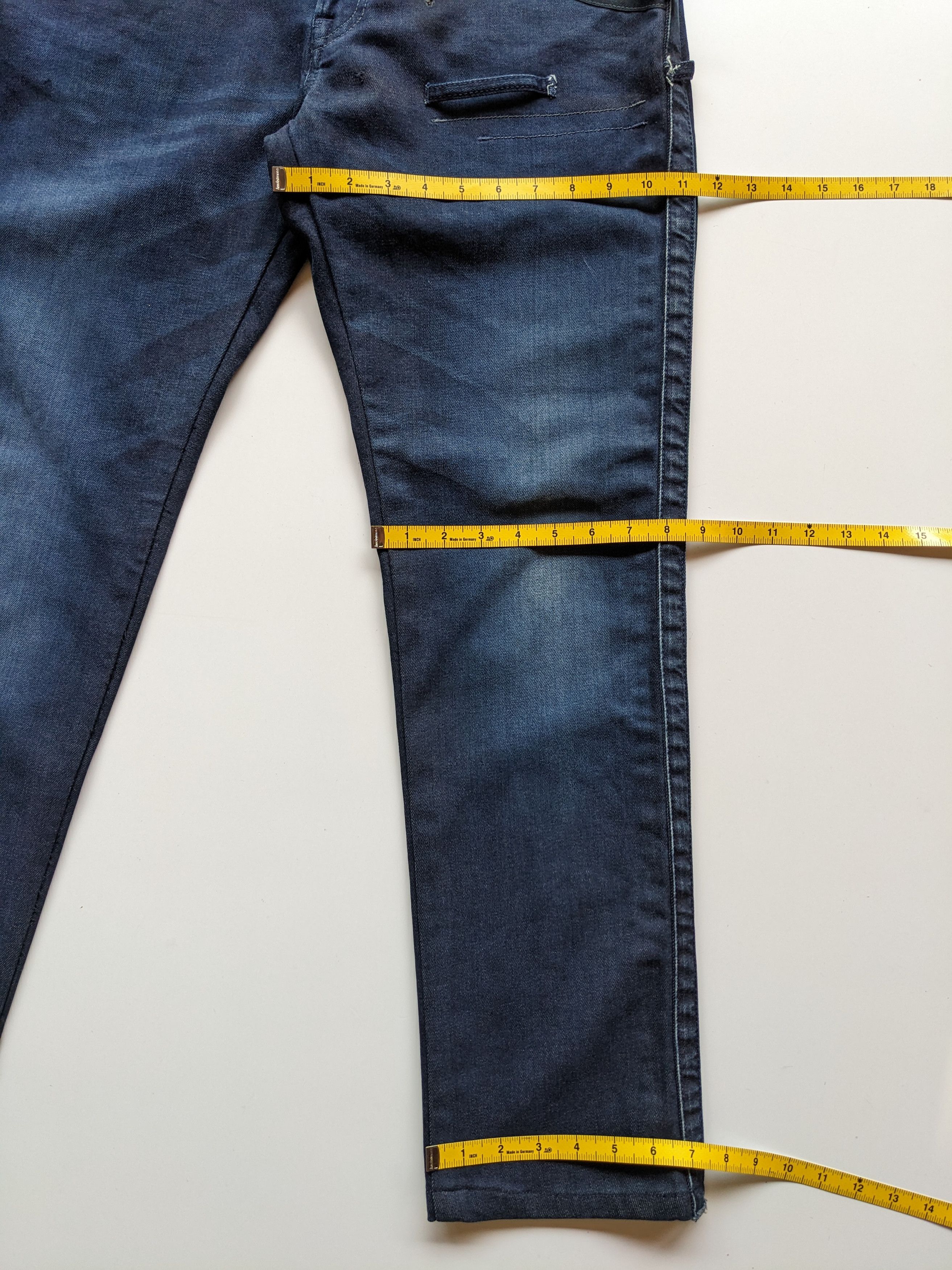 Le Grande Bleu (L.G.B.) × Marithe + Francois Girbaud Marithe Francois Girbaud indigo jeans Size US 35 - 6 Thumbnail