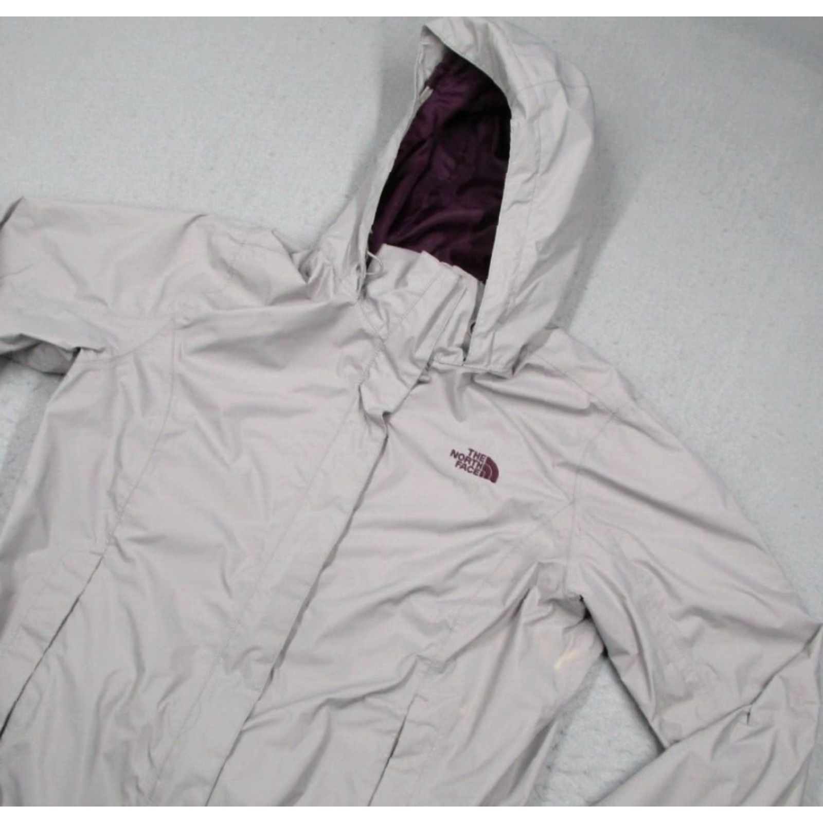 The North Face The North Face Jacket Women Large Gray Dryvent Full Zip Lightweight Hike Camp Size L / US 10 / IT 46 - 2 Thumbnail