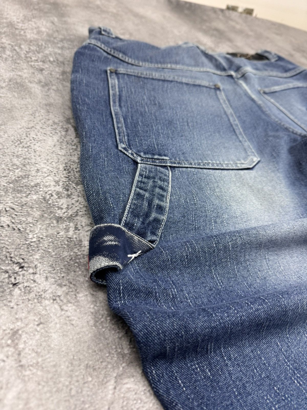 Karl Kani Karl Kani Texas Vintage Men’s Jeans Grey Cotton Size 36 Size US 36 / EU 52 - 5 Thumbnail