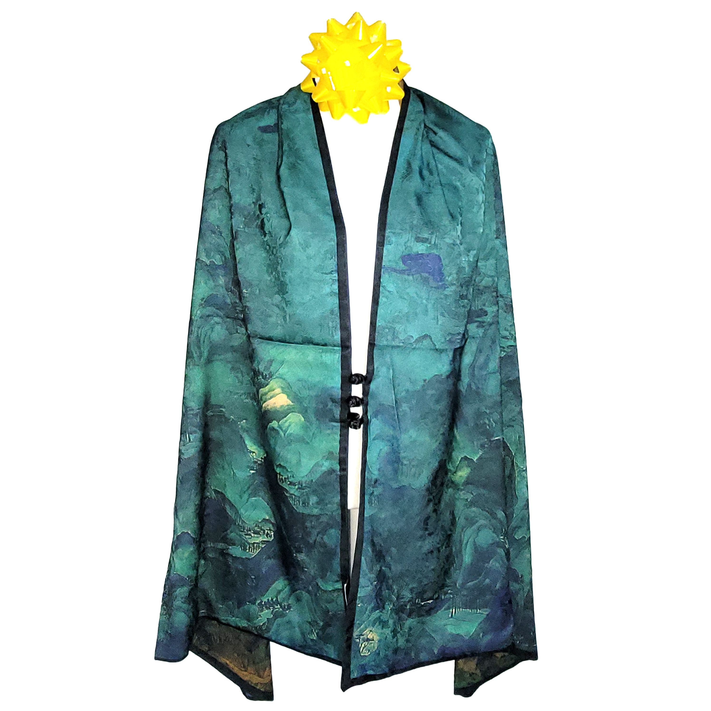 Other NWT Double-Sided Double-Layer Long Silk Scarf 27"x70" PK5990 Size ONE SIZE - 4 Thumbnail