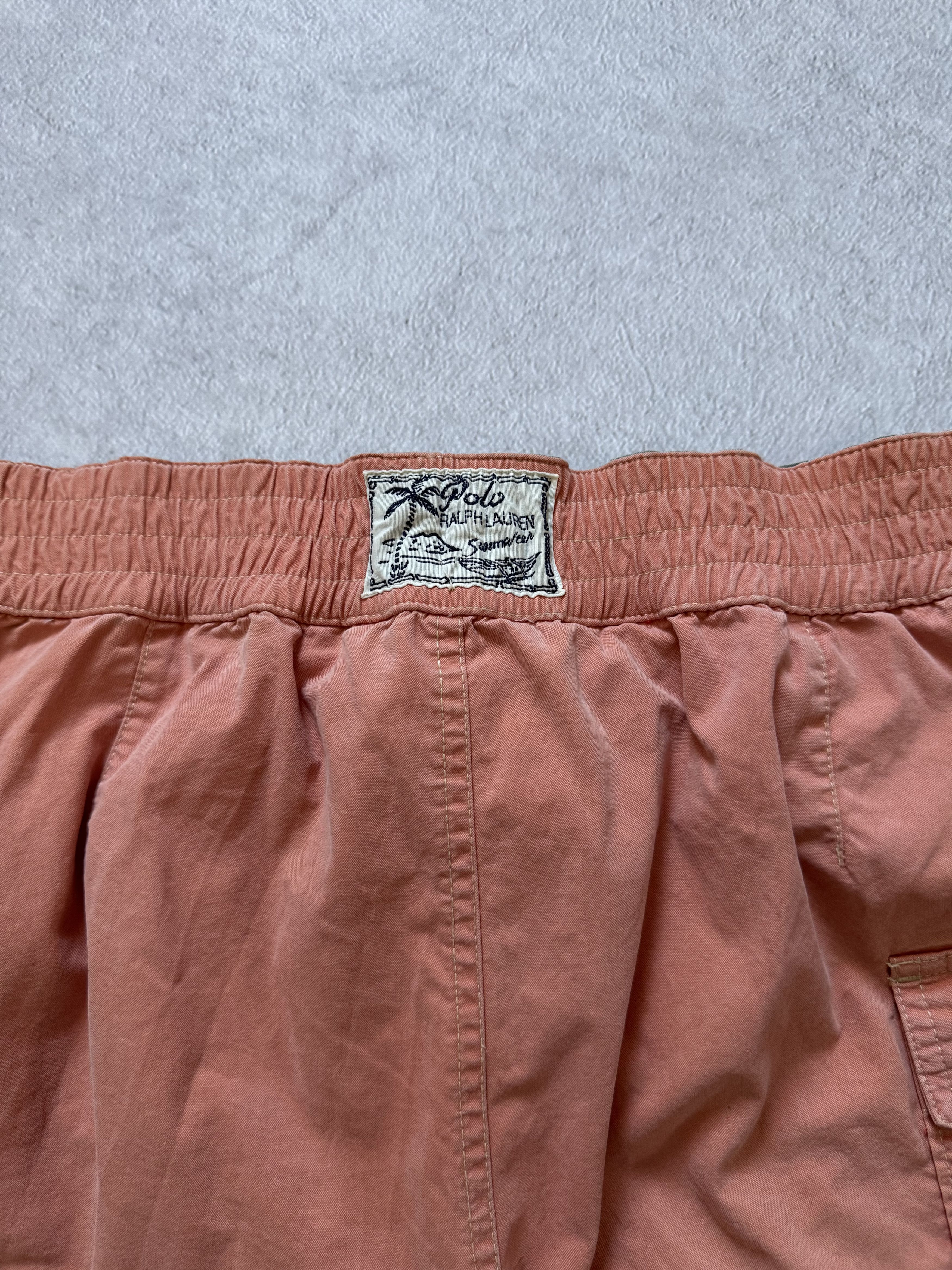 Polo Ralph Lauren Vintage 90s Polo Ralph Lauren Short Big Pony Faded Size US 34 / EU 50 - 3 Thumbnail