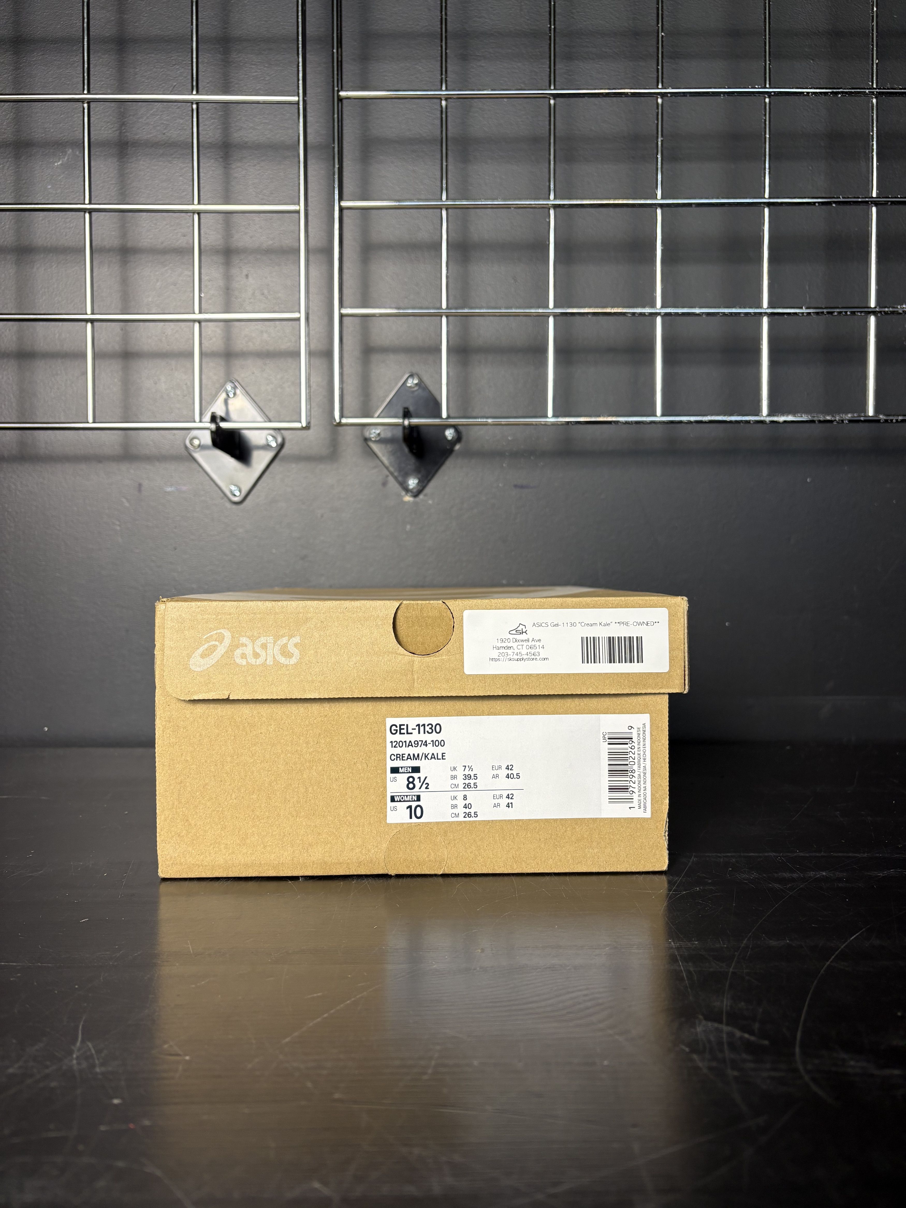 Asics ASICS Gel-1130 "Cream Kale" **PRE-OWNED** - Size 8.5 Size US 8.5 / EU 41-42 - 7 Thumbnail