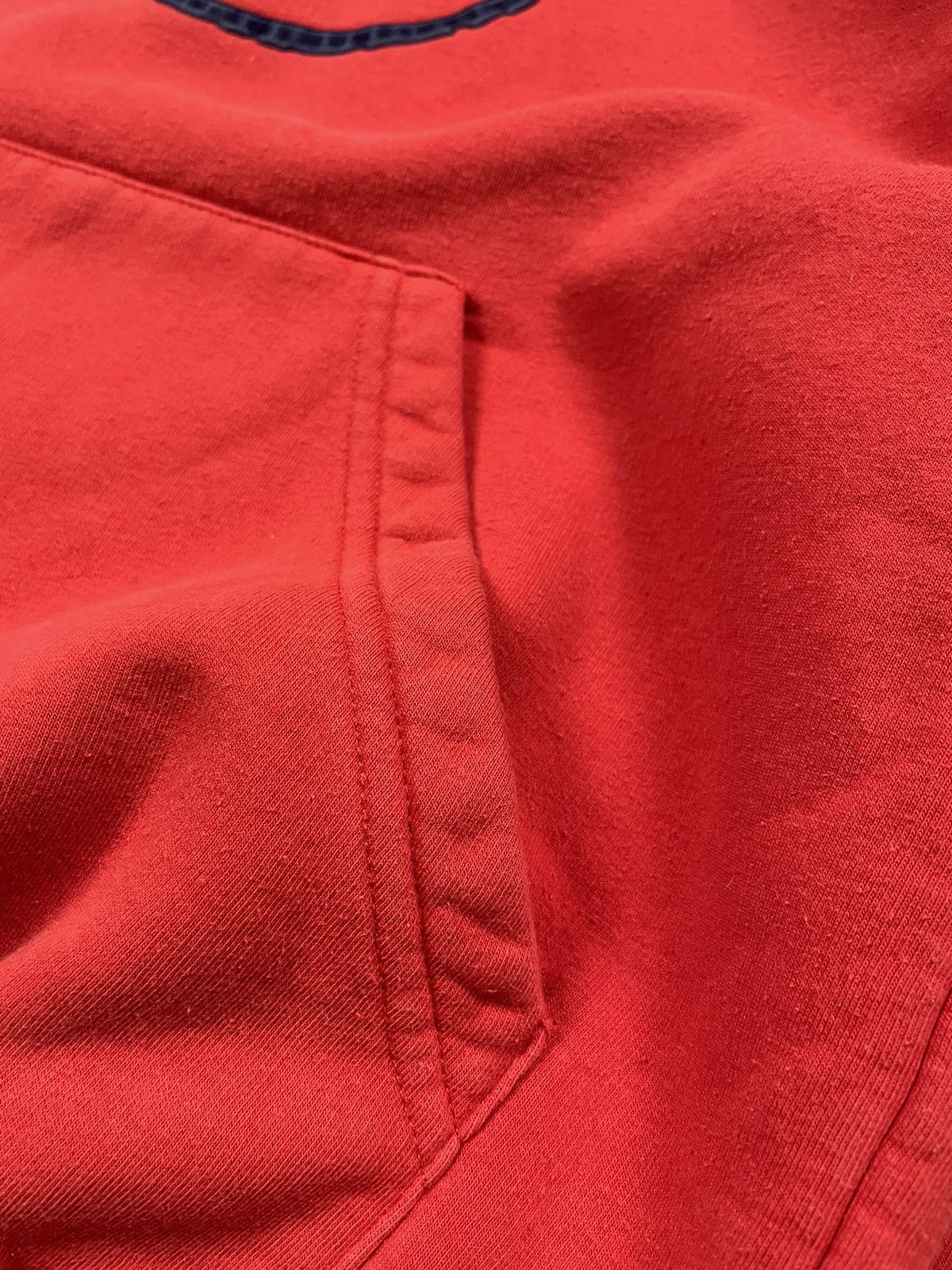 Vintage × eS Rare ES Skateboarding Footwear Red Hoodie Made in USA Size US M / EU 48-50 / 2 - 5 Thumbnail