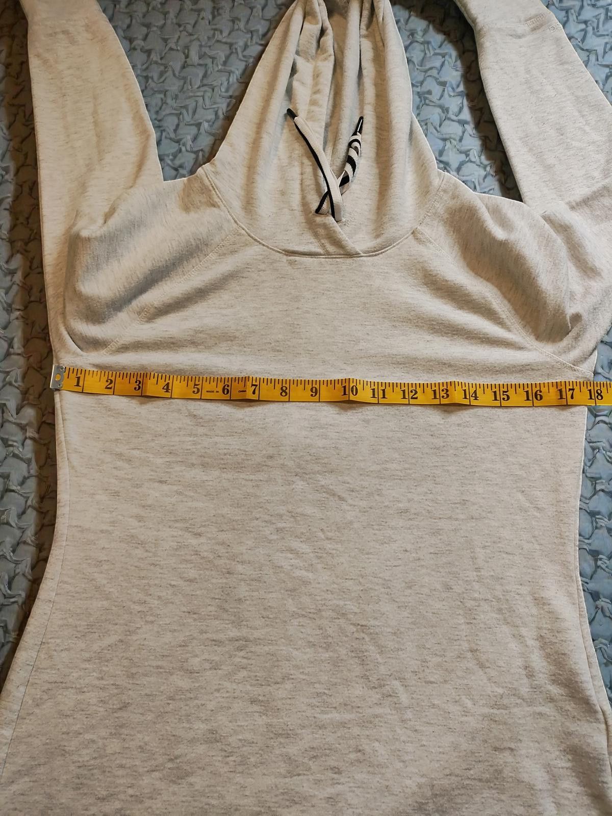 Other DSG Light Gray XSmall Hoodie with Drawstring Hood Size XS / US 0-2 / IT 36-38 - 5 Thumbnail