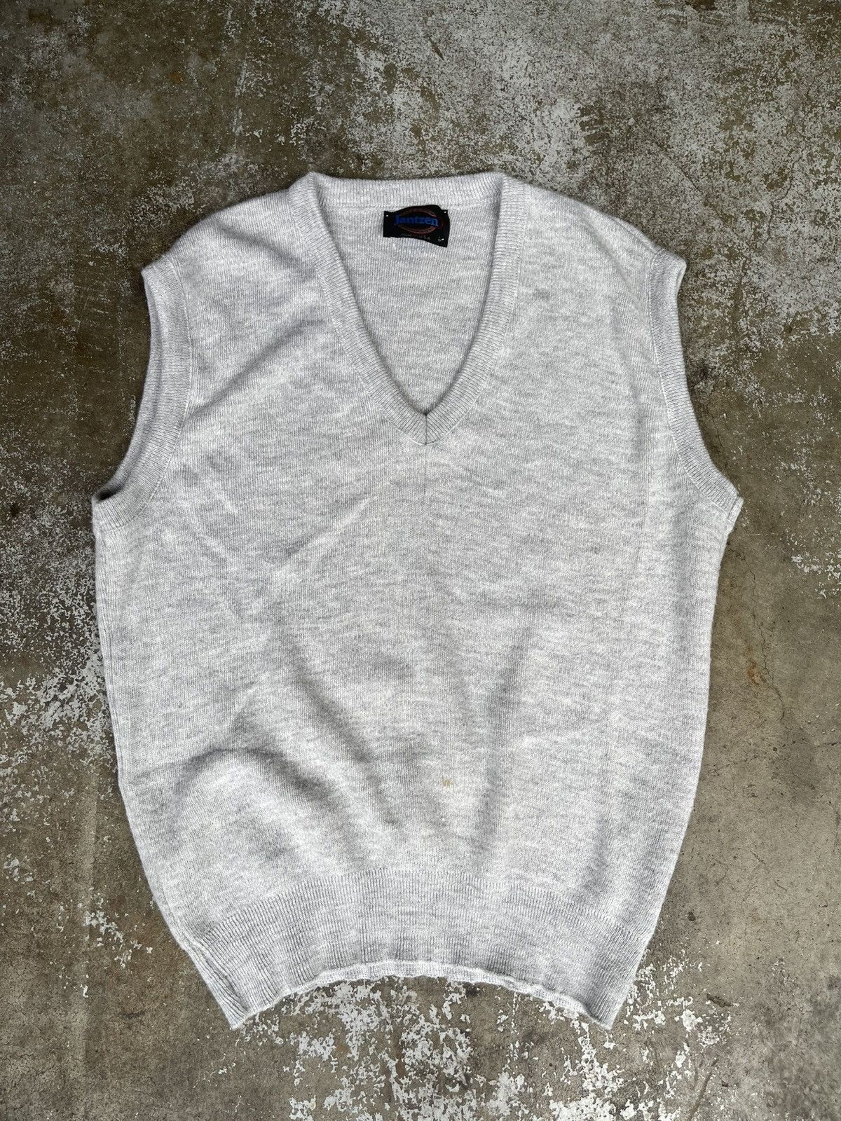 Jantzen Vintage Made In USA Sweater Vest Size US L / EU 52-54 / 3 - 1 Thumbnail