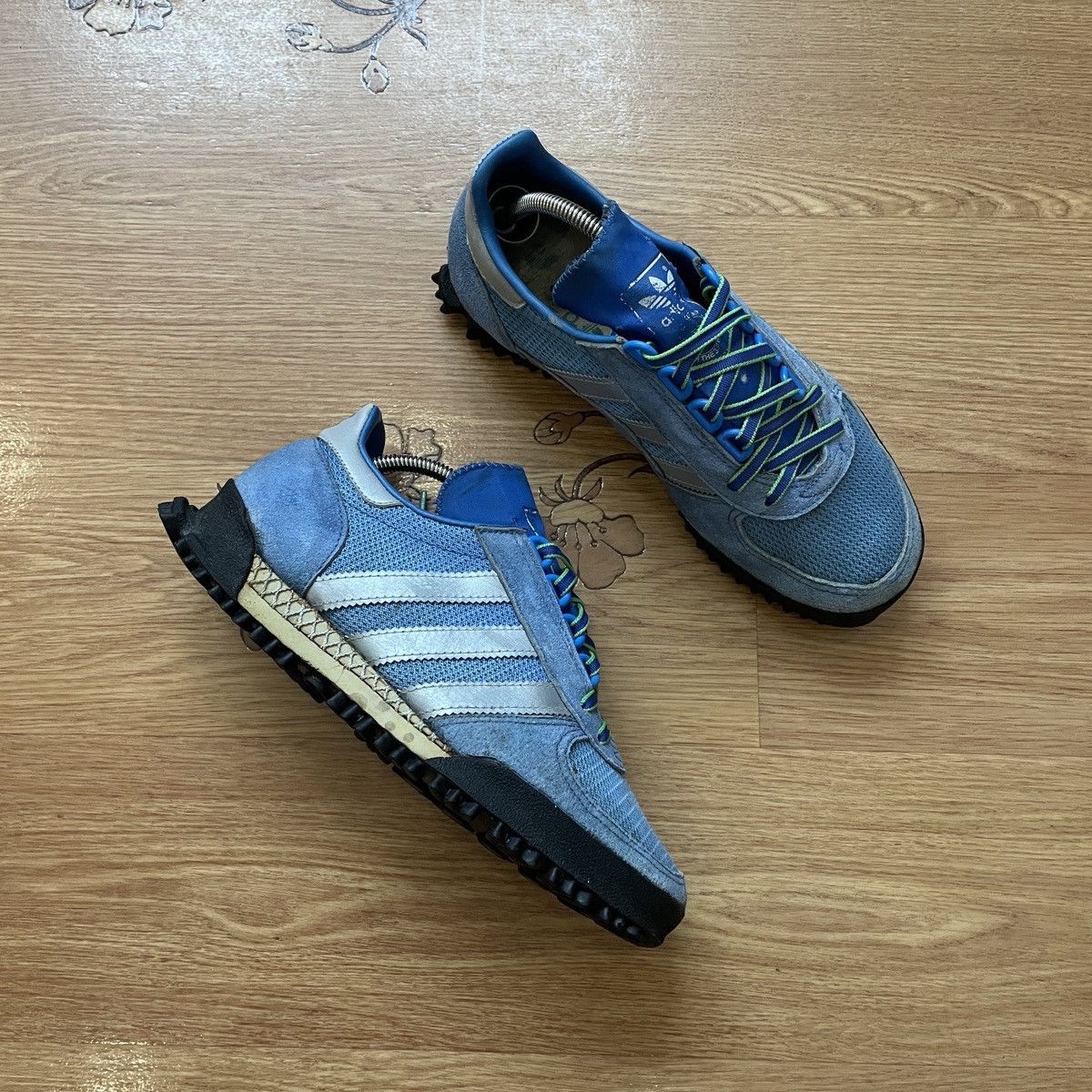 Adidas Vintage Adidas Marathon TR UK5 Yugoslavia Sneakers Size US 7.5 / IT 37.5 - 2 Thumbnail