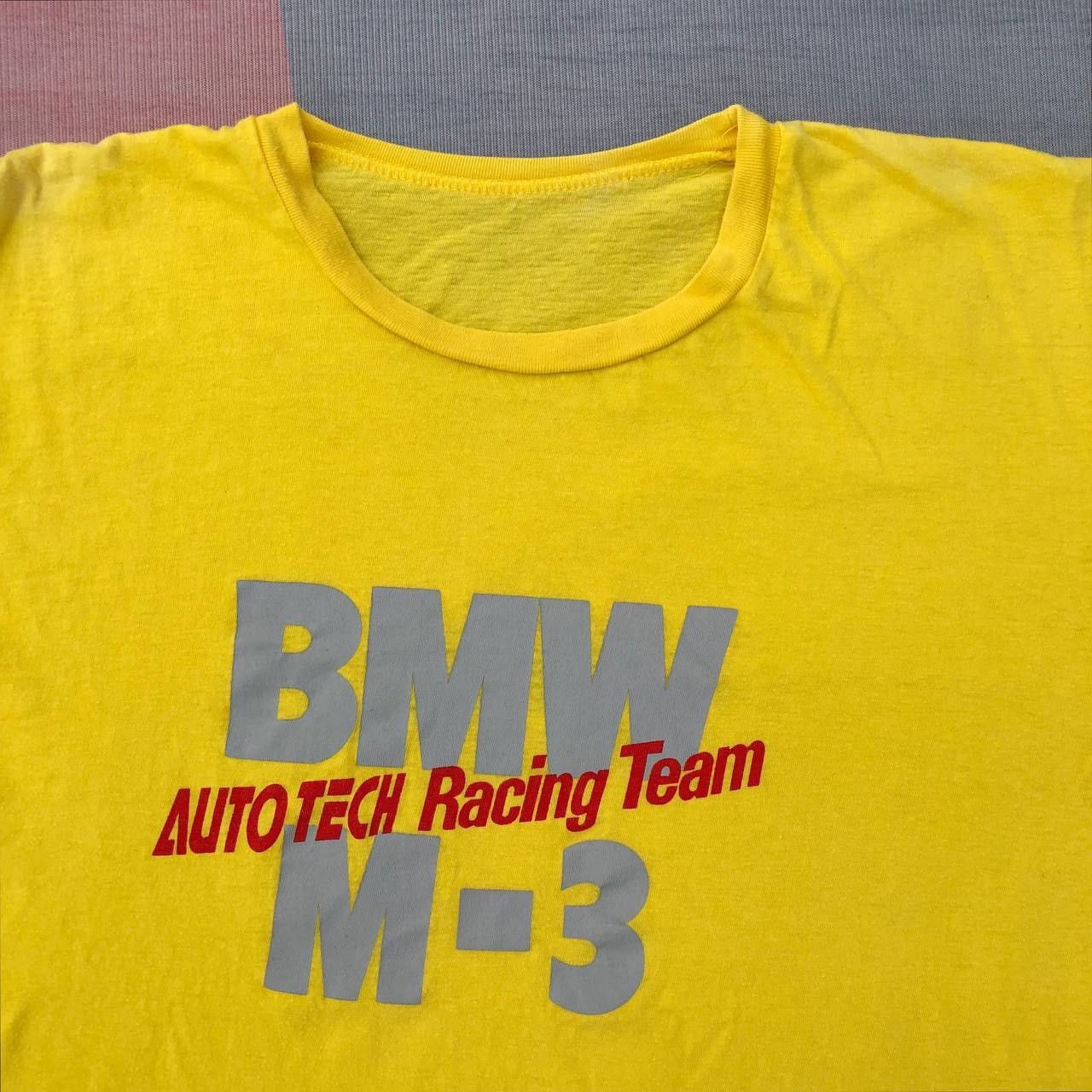 BMW Rare Vintage BMW M-3 Auto Tech Racing Team Tees Size US S / EU 44-46 / 1 - 3 Thumbnail