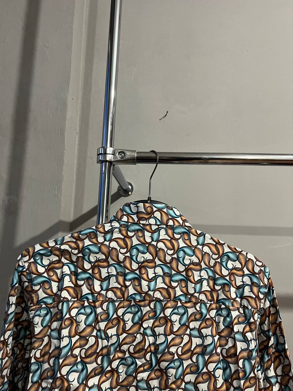 Other CLAUDIO LUGLI COUTURE ABSTRACT BUTTON RARE SHIRT SIZE L Size US L / EU 52-54 / 3 - 9 Thumbnail