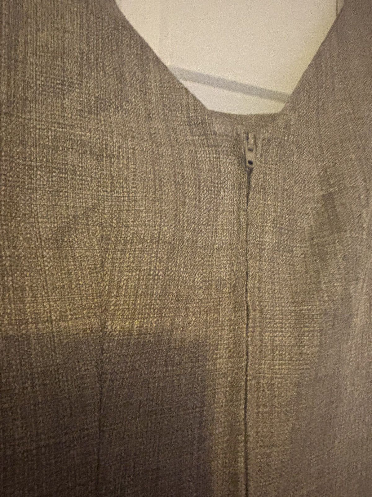 Vintage Vintage Retro Style Linen fitted Mini Dress Size Small Size S / US 4 / IT 40 - 6 Thumbnail