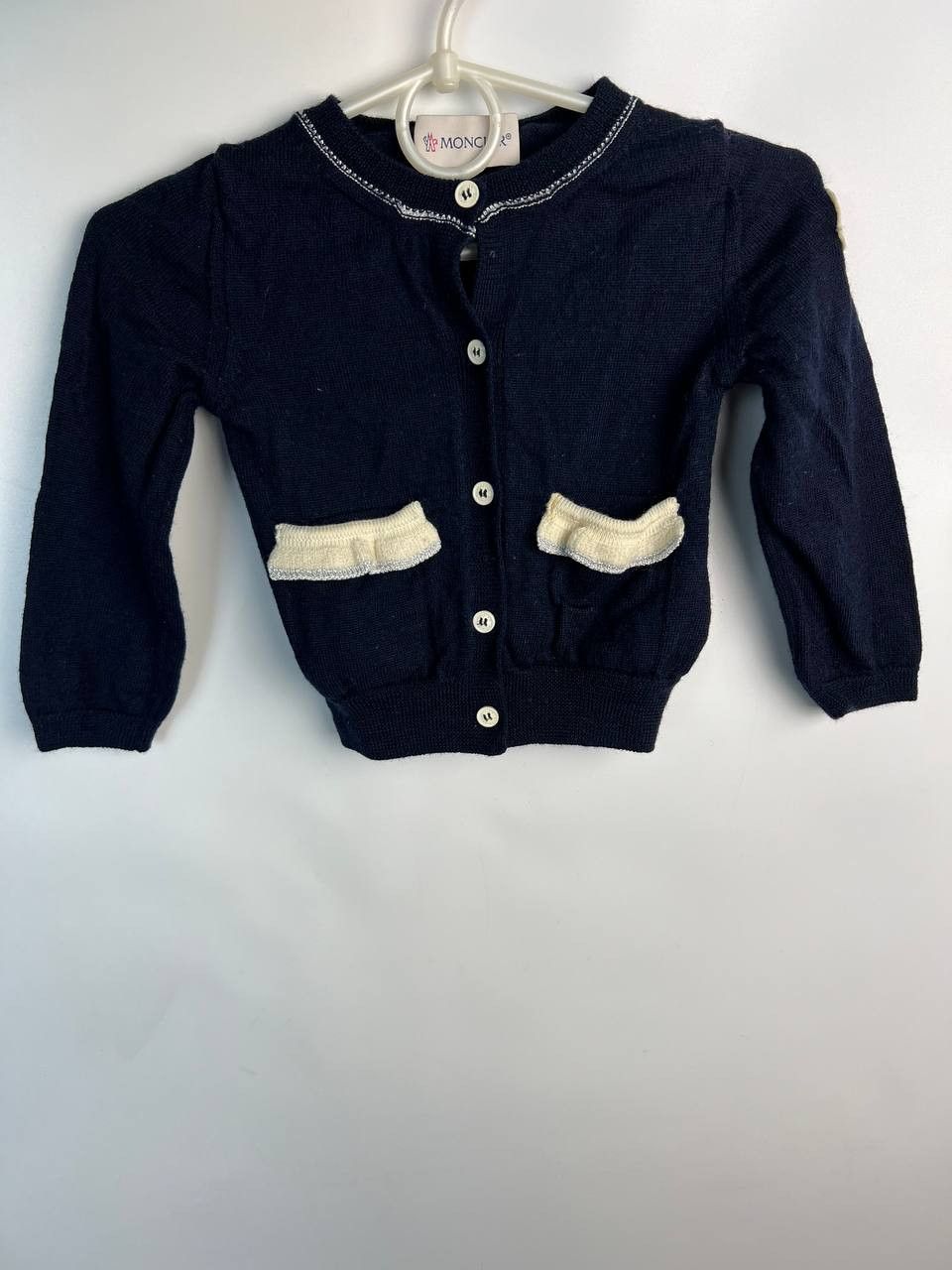 Designer × Moncler Moncler cardigan long sleeve kids Size US XXS / EU 40 - 1 Thumbnail