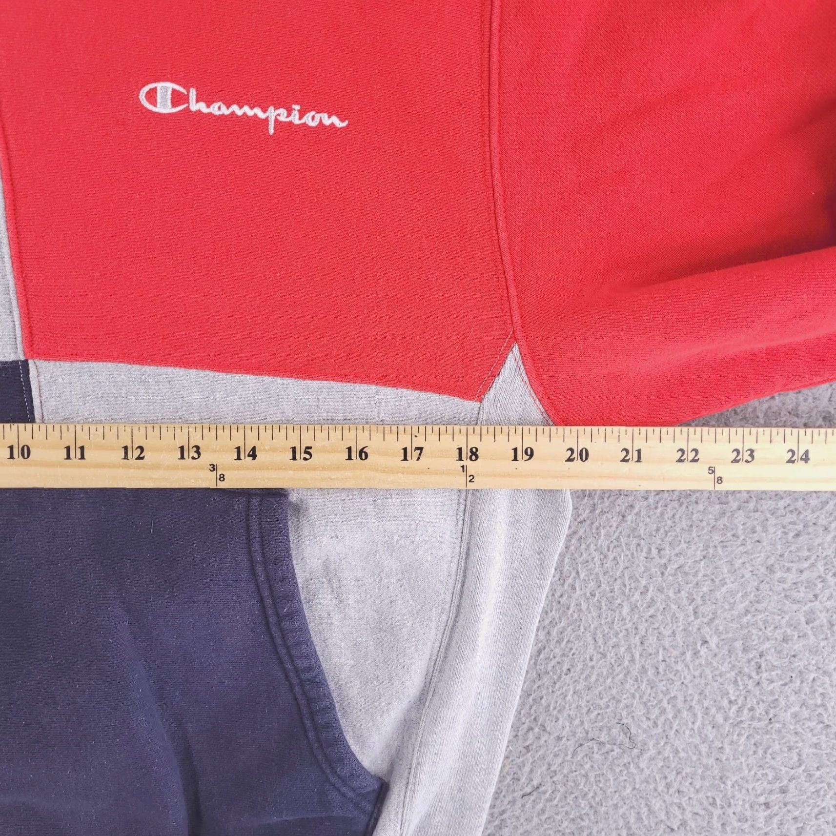 Champion Champion Sweatshirt Mens Small Reverse Weave Colorblock Pullover Crewneck Size US S / EU 44-46 / 1 - 5 Thumbnail