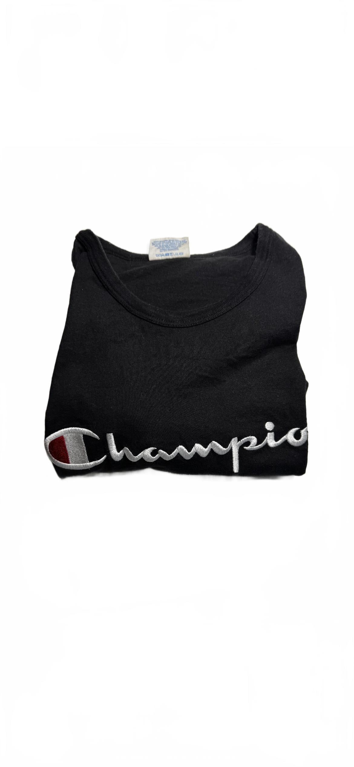 Champion Champion Black Logo T-Shirt - Men's Medium Size US M / EU 48-50 / 2 - 3 Thumbnail