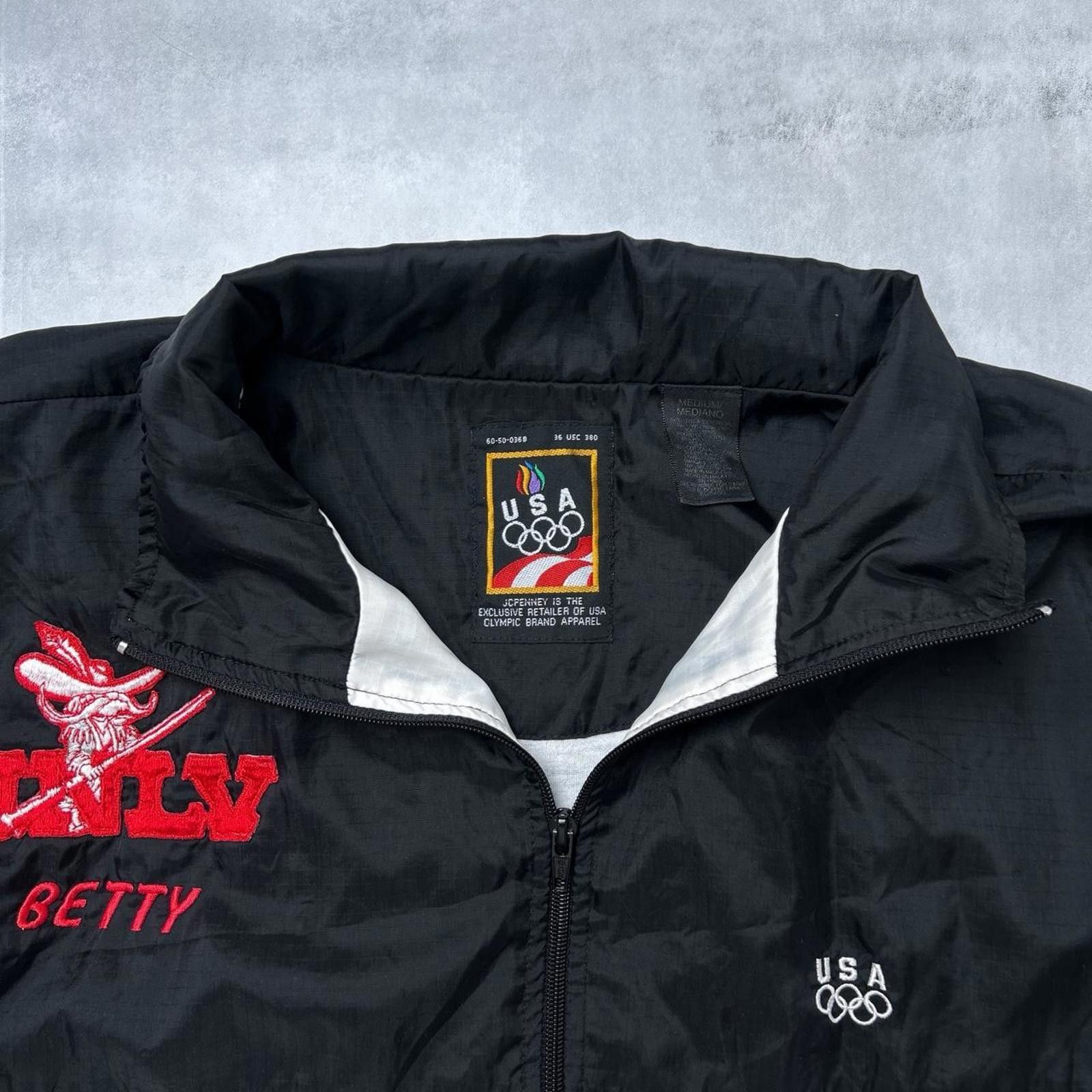 Other Y2K USA Olympics UNLV Rebels Tracksuit Betty Jacket Size US M / EU 48-50 / 2 - 5 Thumbnail