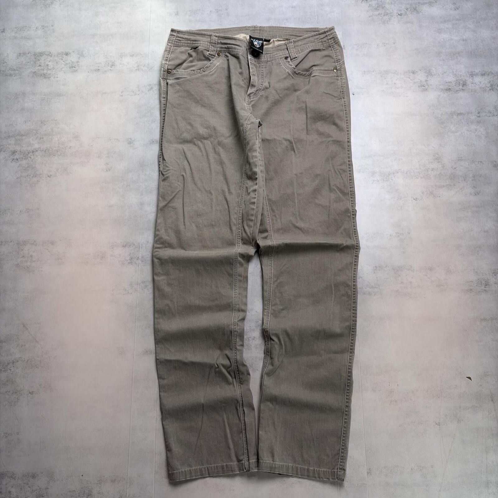 Kuhl Y2K Grey KÜHL Hiking Gorpcore Straight Leg Pants Size 32" / US 10 / IT 46 - 1 Thumbnail