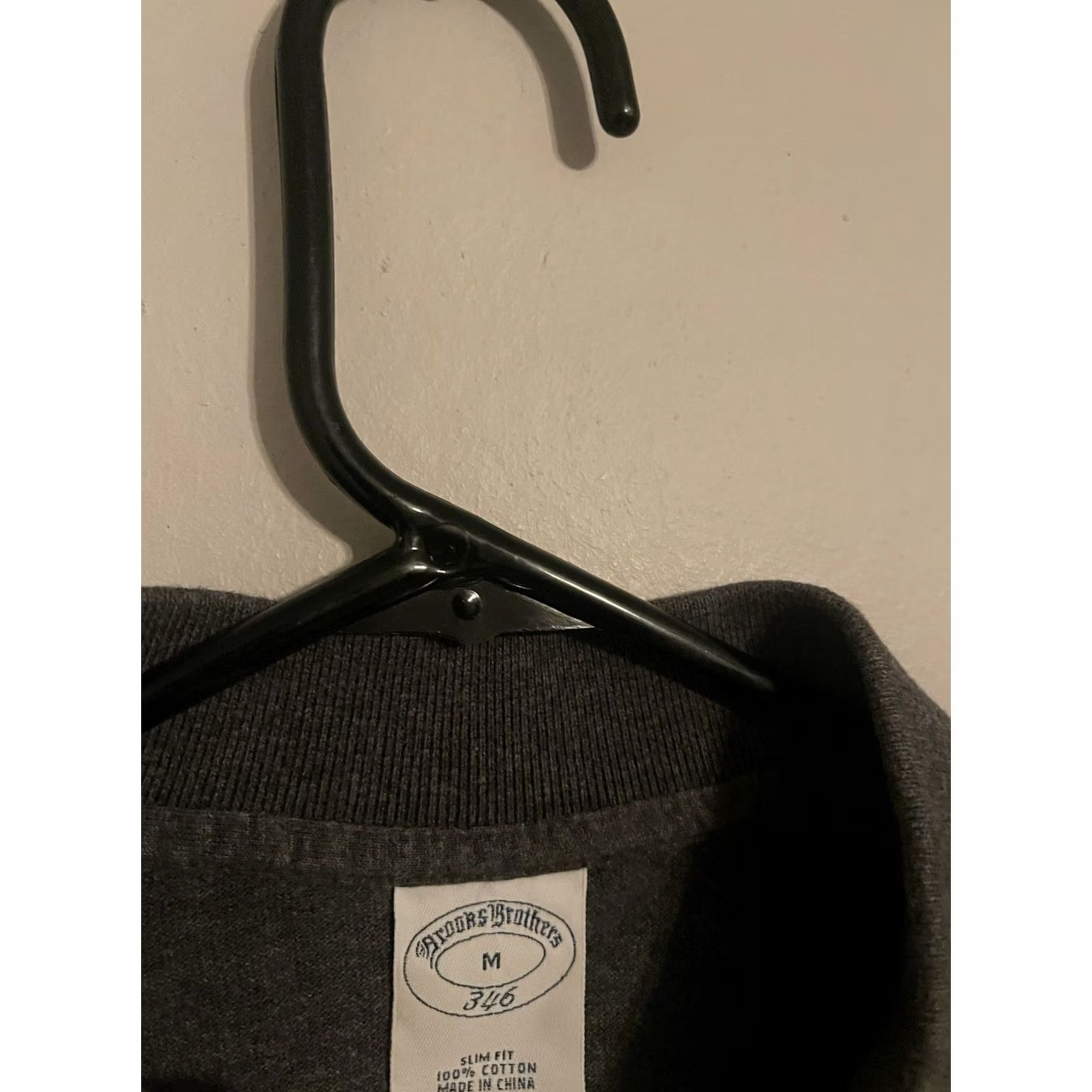 Brooks Brothers Brooks Brothers Polo Shirt Slim Fit Gray S/S Performance - Men's M Shirt Size US M / EU 48-50 / 2 - 3 Thumbnail