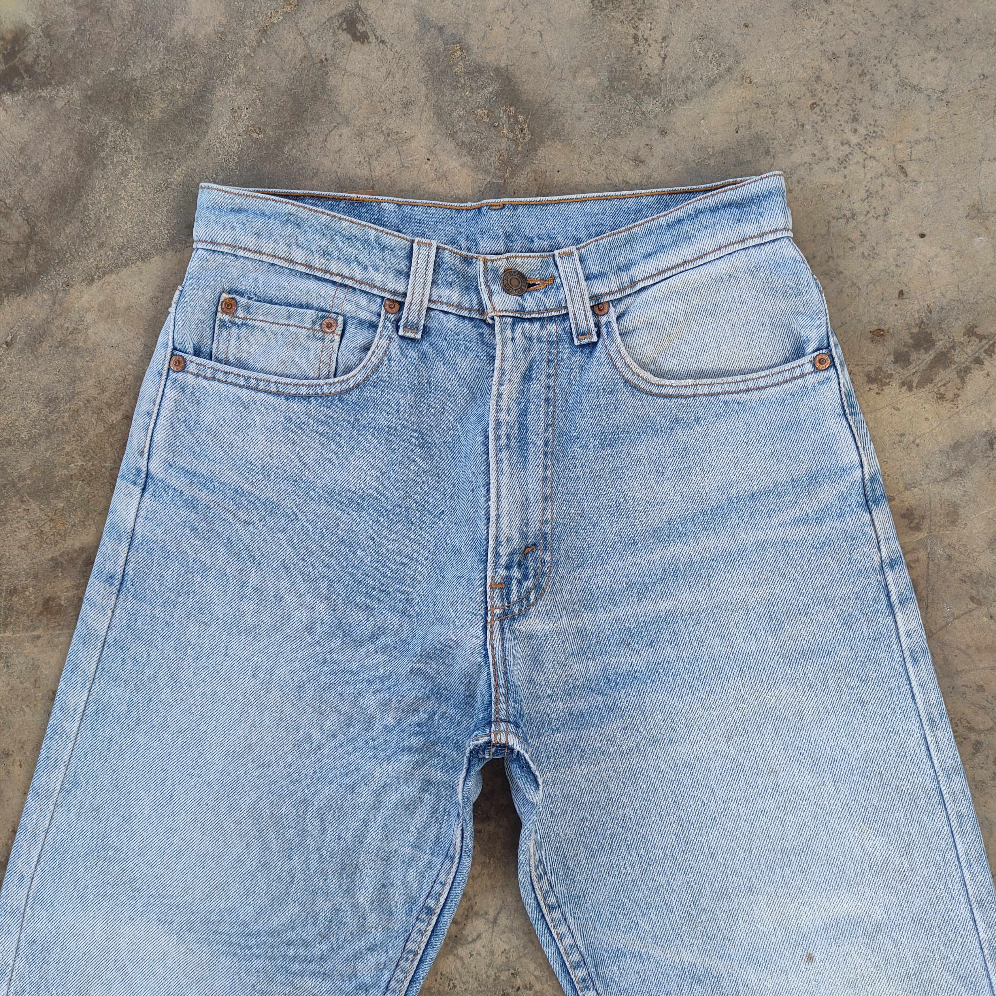 Levi's Vintage Clothing VINTAGE LEVI'S 510 94' USA FADED RIPPED JEANS DENIM PANTS Size US 29 - 4 Thumbnail