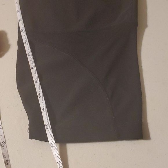 Avia Avia Black w Design and See-thru calf Sz. 2XL Leggings Size 38" / US 16 / IT 52 - 11 Thumbnail
