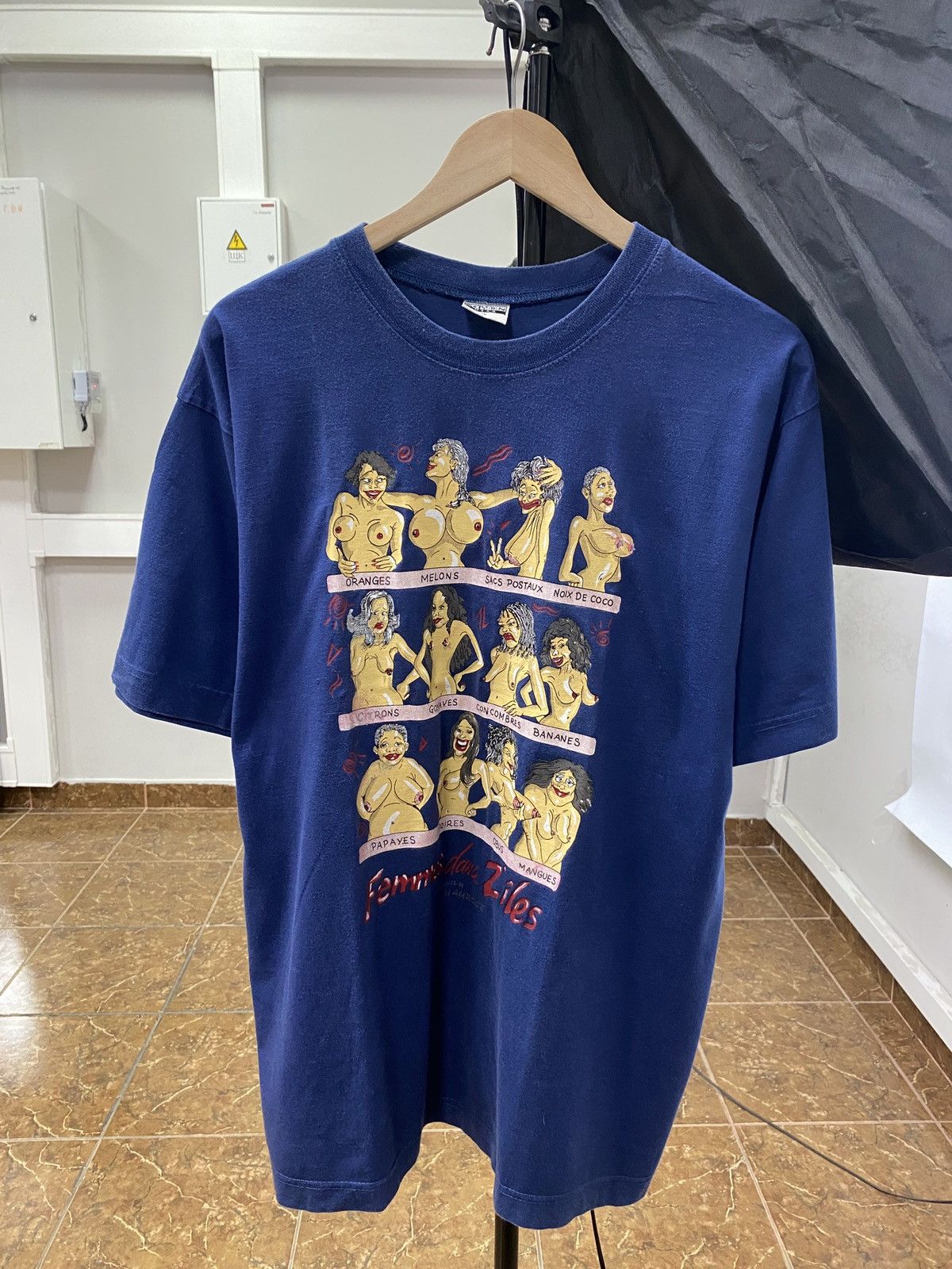 🇺🇸 Vintage 90s Porno Humor Tits Boobs Pornography T-shirt Y2K - Short  Sleeve T Shirts