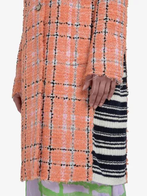 Marni o1srvl11e0624 Duster Coat in Orange Size XXS / US 00 / IT 34 - 5 Thumbnail