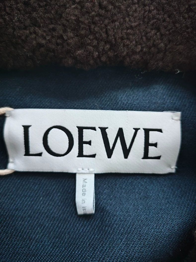 Loewe LOEWE Logo Print Full Front Zip-Up Long Sleeve Jacket Size XS / US 0-2 / IT 36-38 - 3 Thumbnail