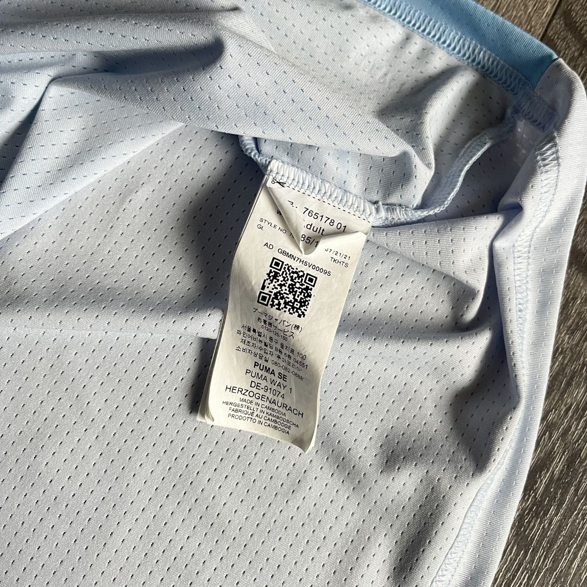Puma Vintage Manchester City Pre-Match DryCell Soccer Jersey Home Size US XL / EU 56 / 4 - 7 Thumbnail
