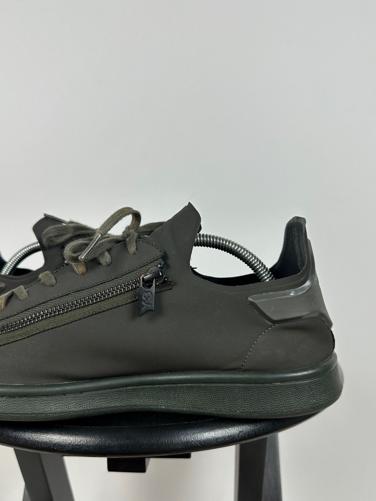 Adidas Adidas Y-3 Stan Smith Zip Khaki Low Top Sneakers Size US 8.5 / EU 41-42 - 19 Thumbnail