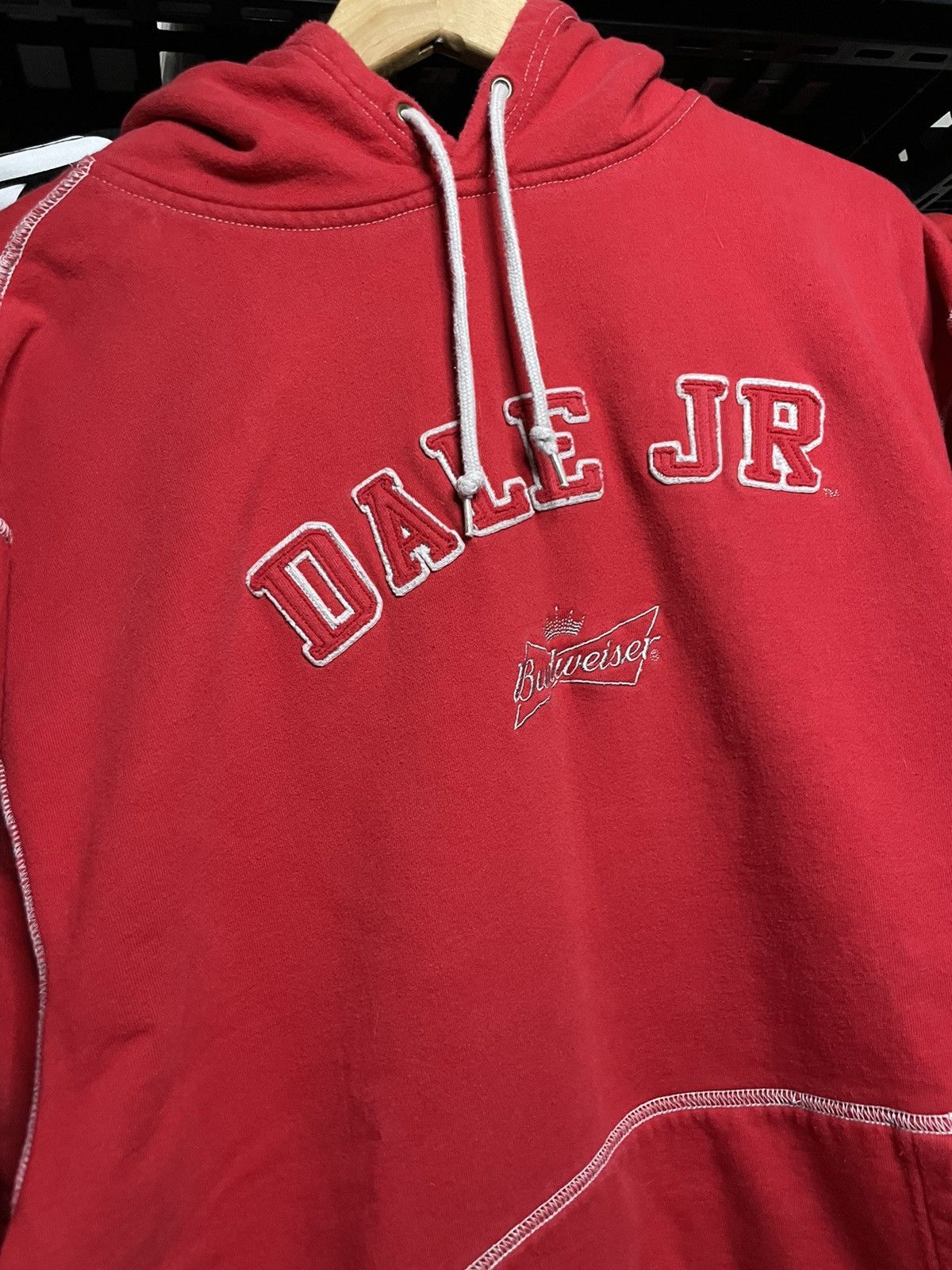 Budweiser × NASCAR × Vintage Y2K Dale Earnhardt nascar budwiser chase authentic hoodie Size US XL / EU 56 / 4 - 3 Thumbnail