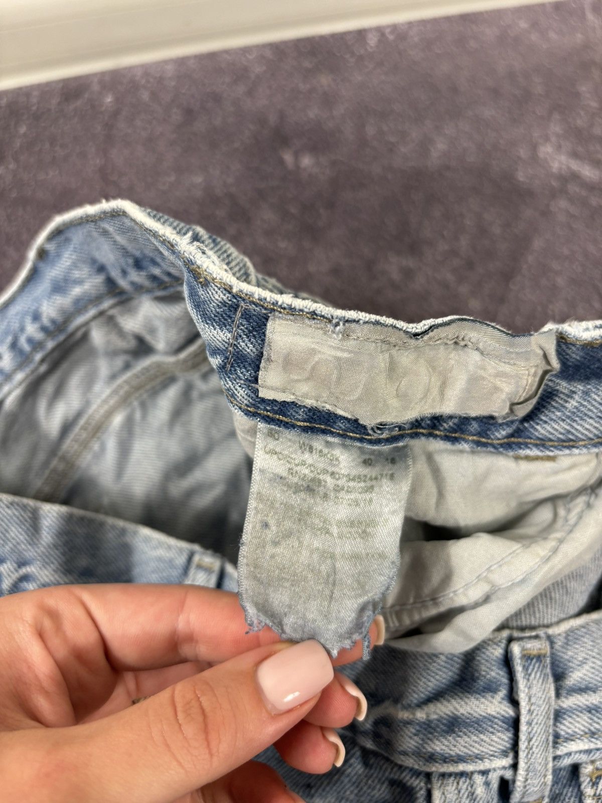 Dickies Vintage Dickies Y2K Relaxed Fit Hype Light Blue Denim Jeans Size US 38 / EU 54 - 14 Thumbnail