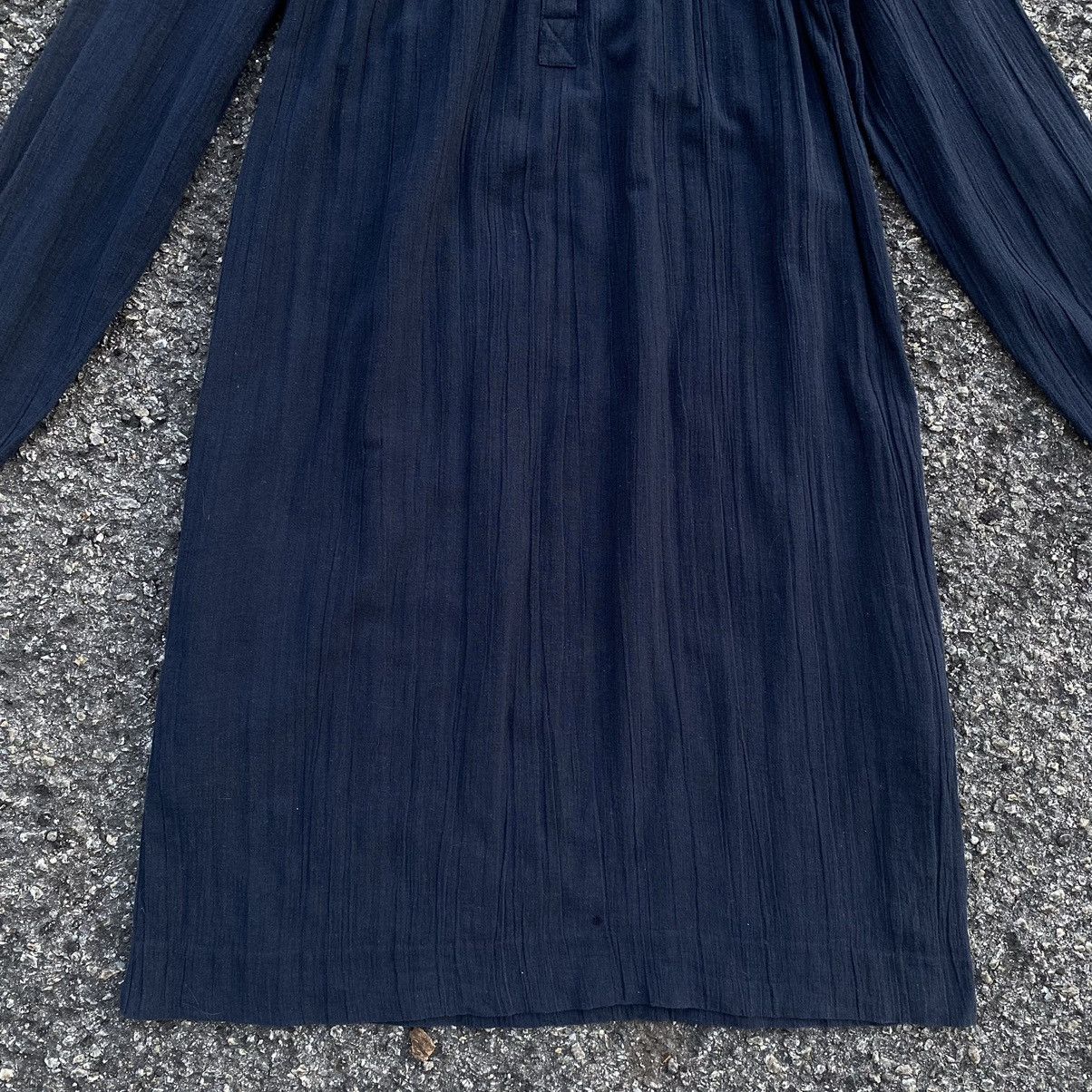APC Vintage Dark Blue Midi Dress