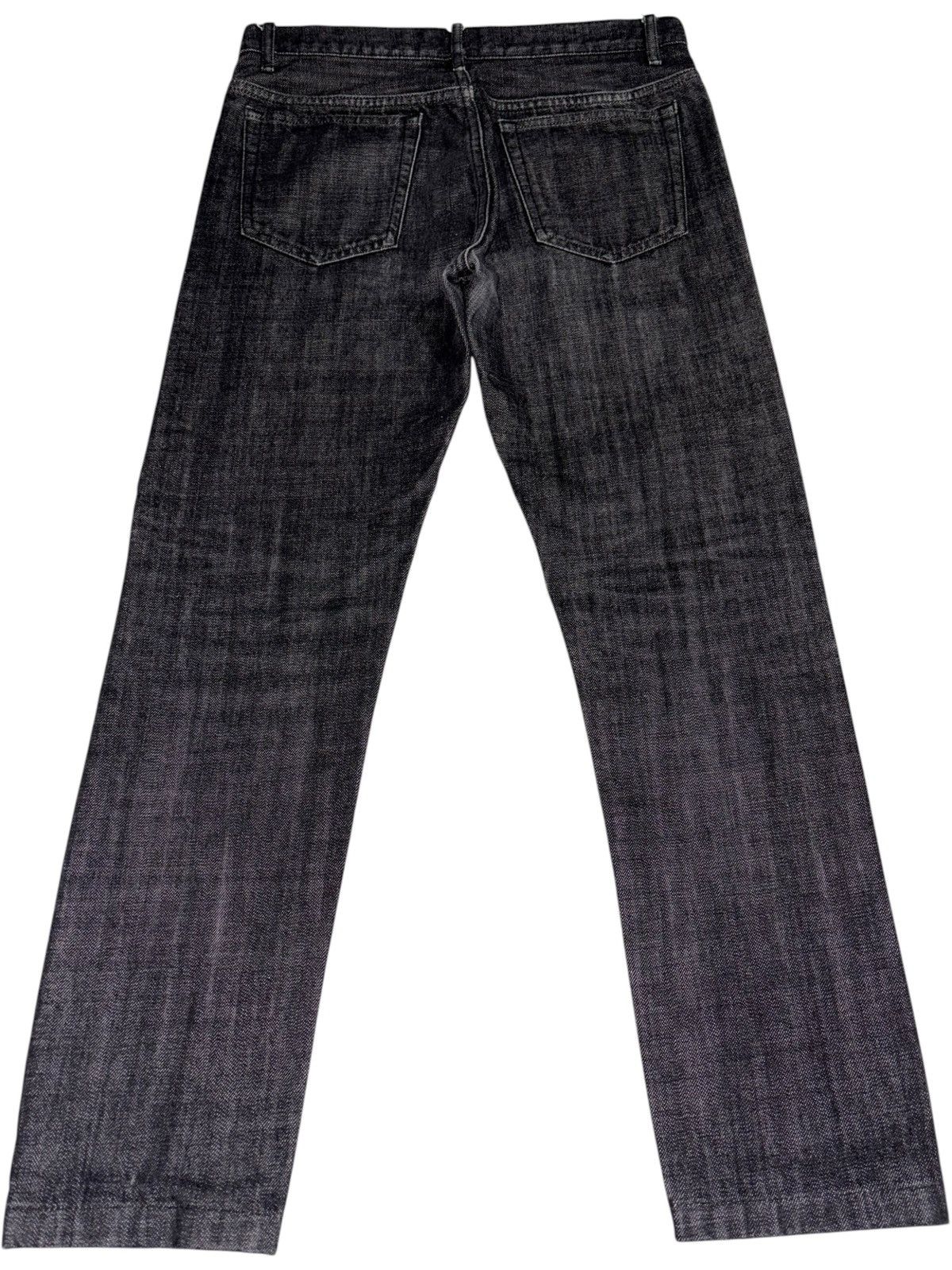 A.P.C. 28 APC Petit New Standard Black Raw Denim Jeans avant garde Size US 28 / EU 44 - 2 Thumbnail