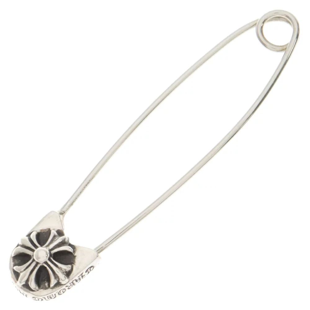 image of Chrome Hearts Large Safety Pin in Silver, Men's