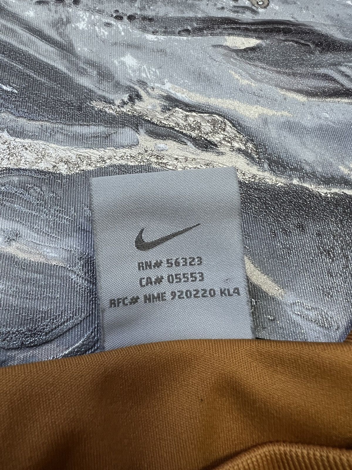 Nike × Vintage Vintage 00s Nike soccer football jersey style tee blokecore Size US S / EU 44-46 / 1 - 4 Thumbnail